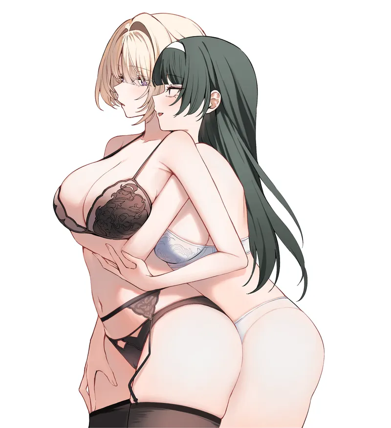 Thumbnail Astralyn in Lingerie Story | Yuri by xSaviour_N