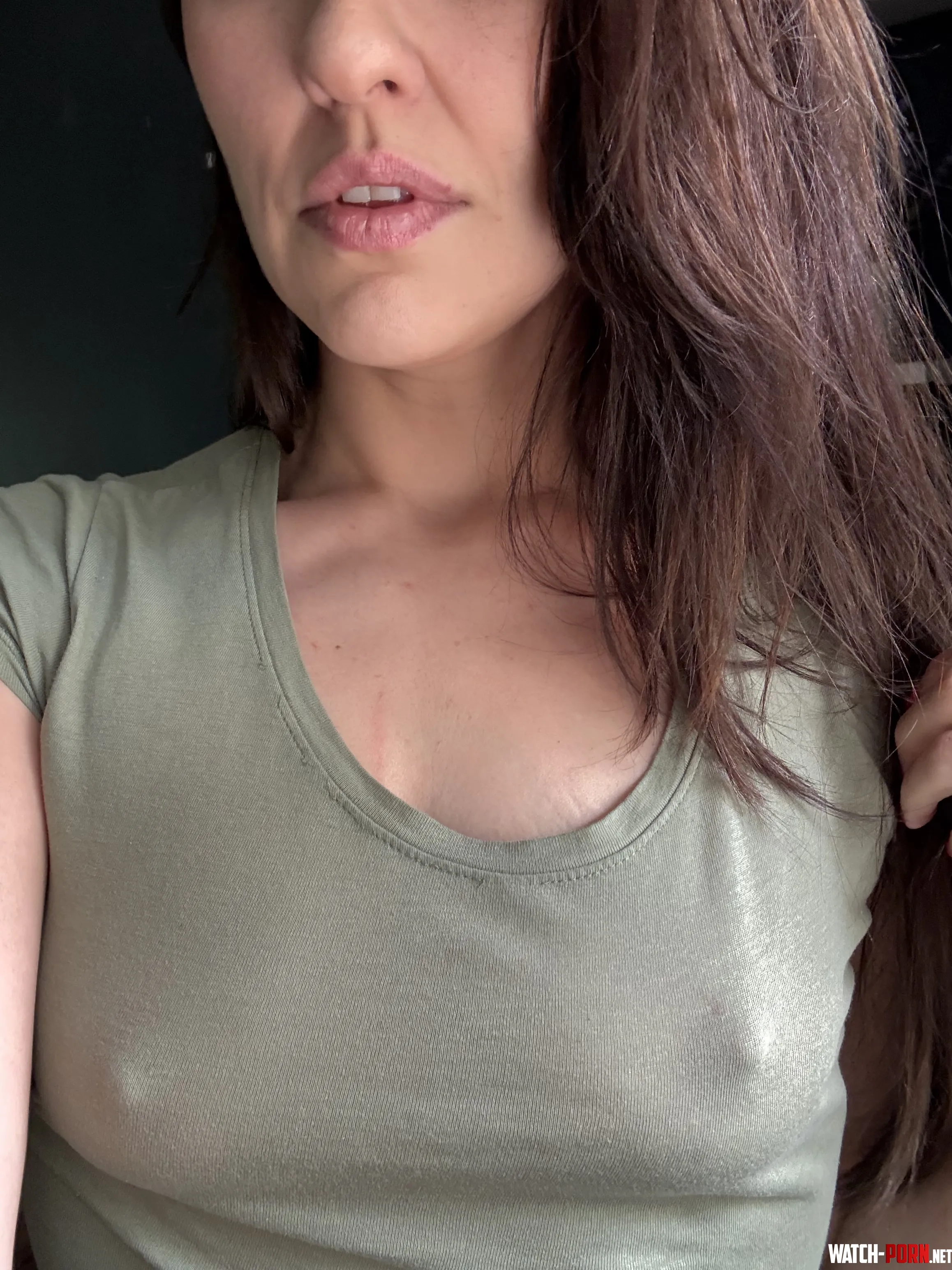 They are trying to poke thru my shirt to get to your mouth by barefootdriving