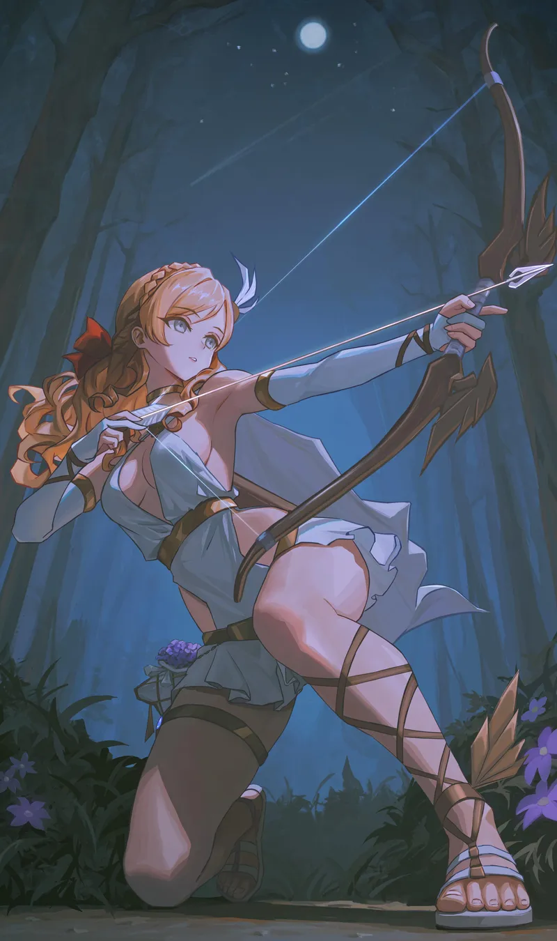 Thumbnail Admiring Artemis (情理叶): the Essence of thighdeology