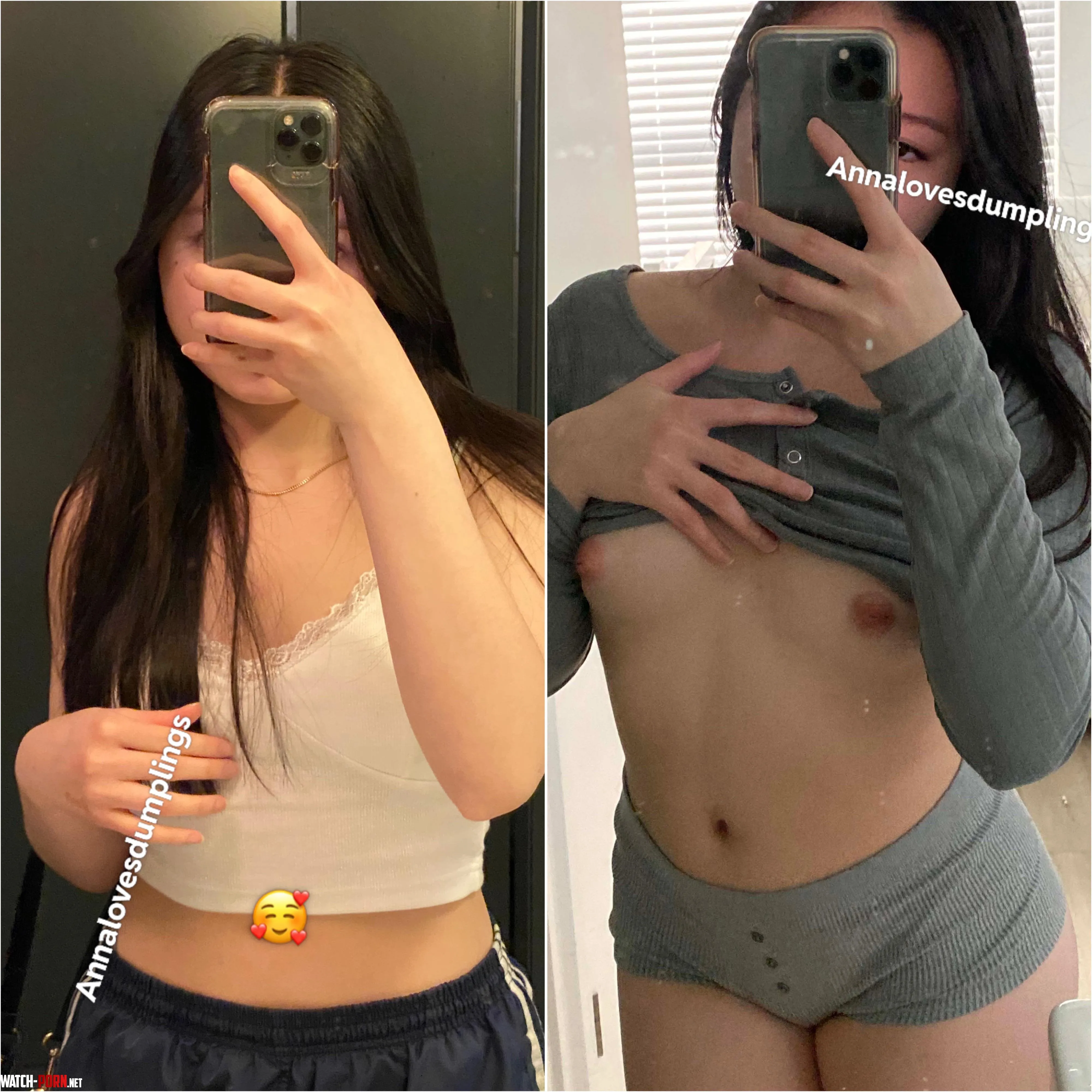 first post here! please jerk off to my Asian tits 🥺 💕 by annalovesdumplings