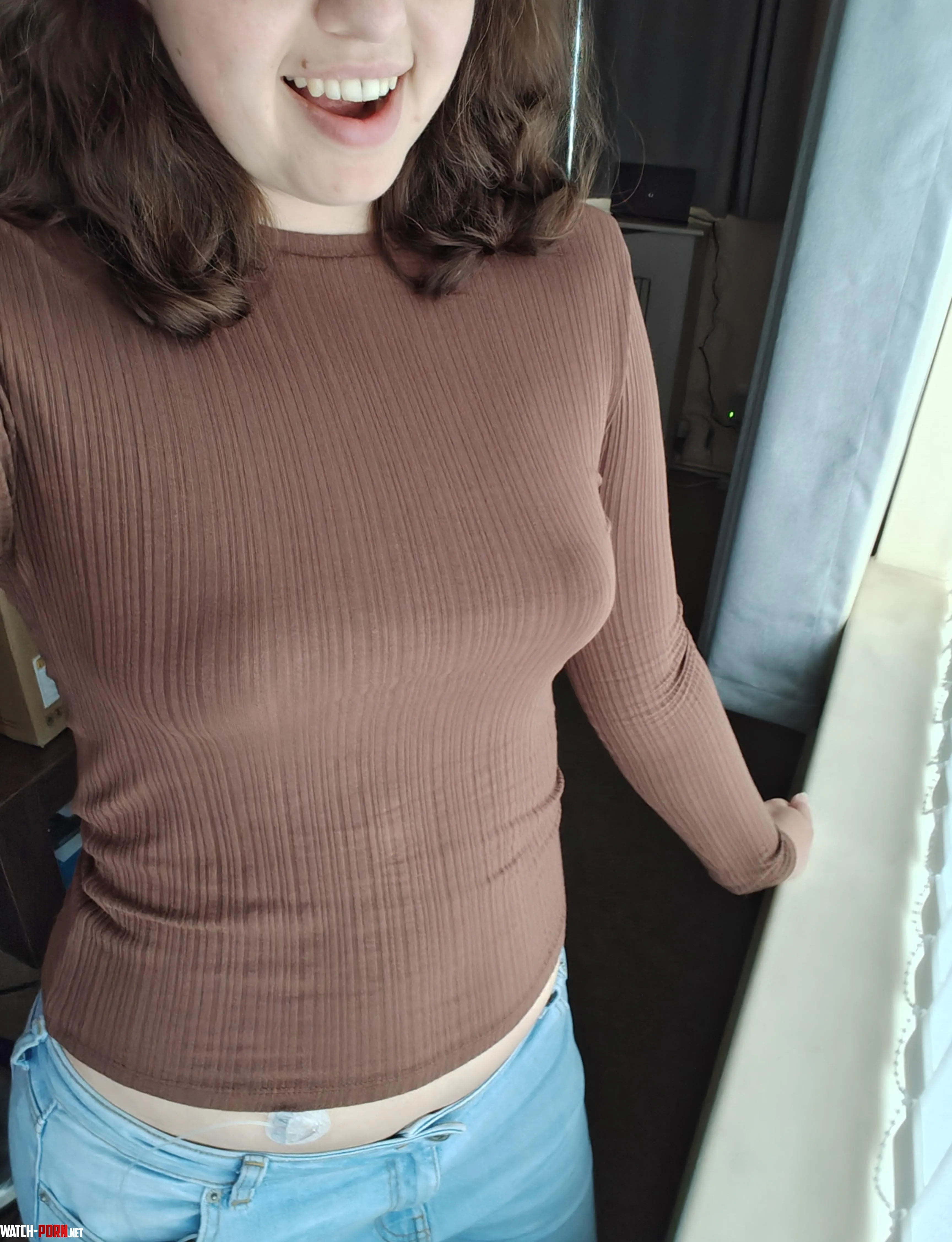 Another day, another braless trip into the office by ThePocketSlut