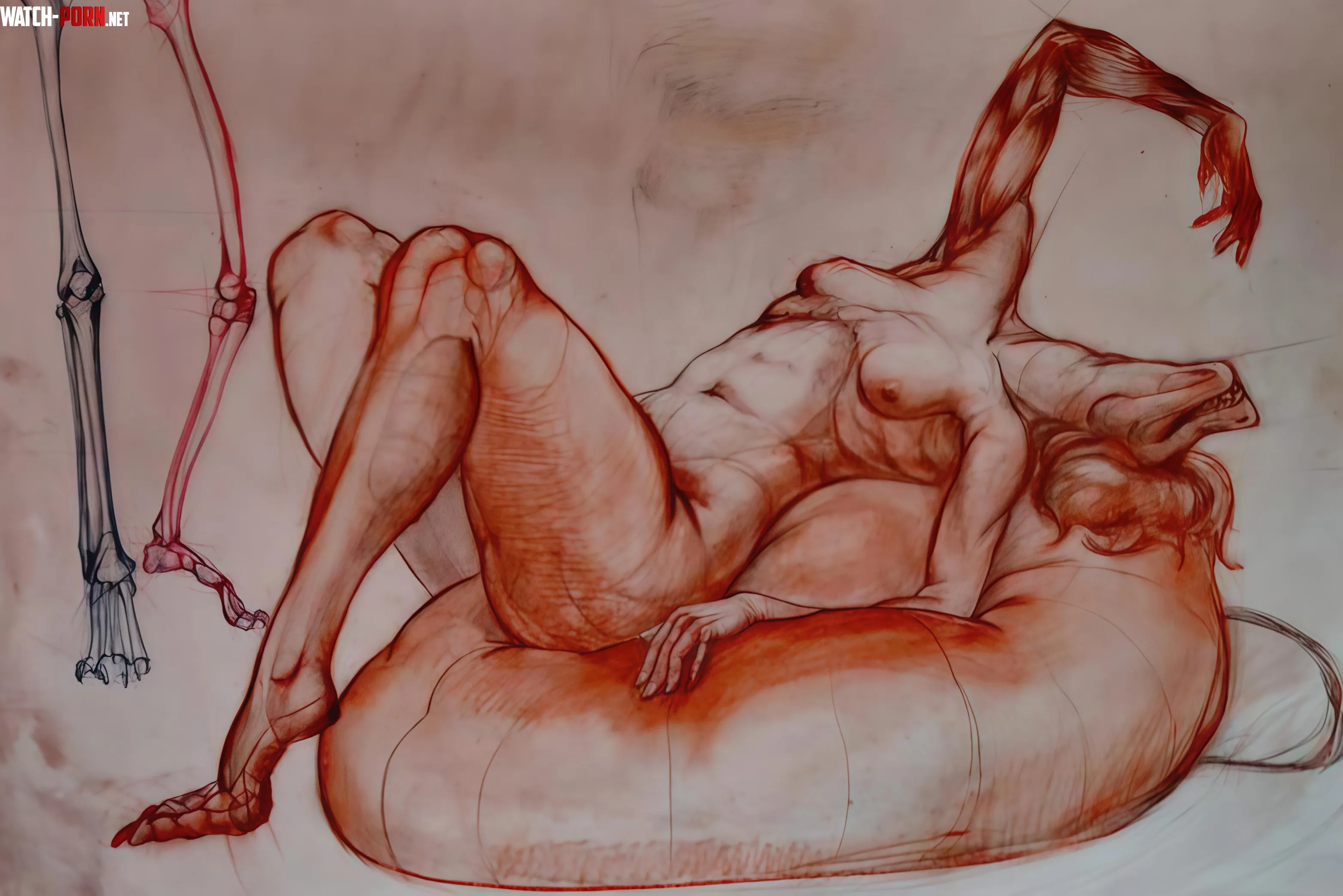 Furry anatomy (xtash) by Putrid-Initiative308
