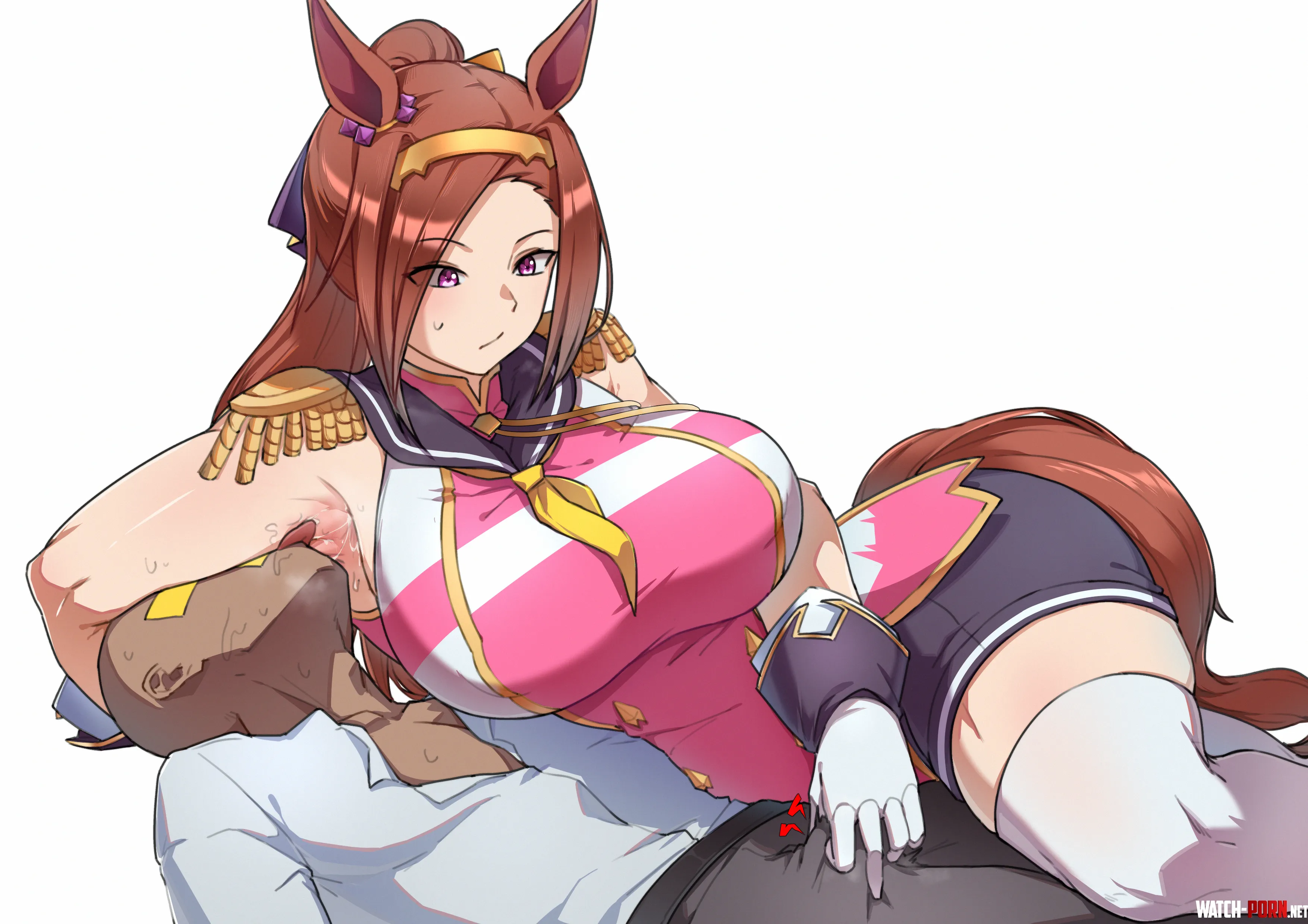 Licking Bakushin armpits (Tetsunana) [Uma Musume] by AzureSamsara