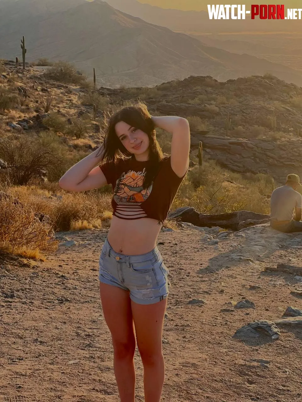 Crop top, messy hair, dangerous thoughts. by ValerieOnly