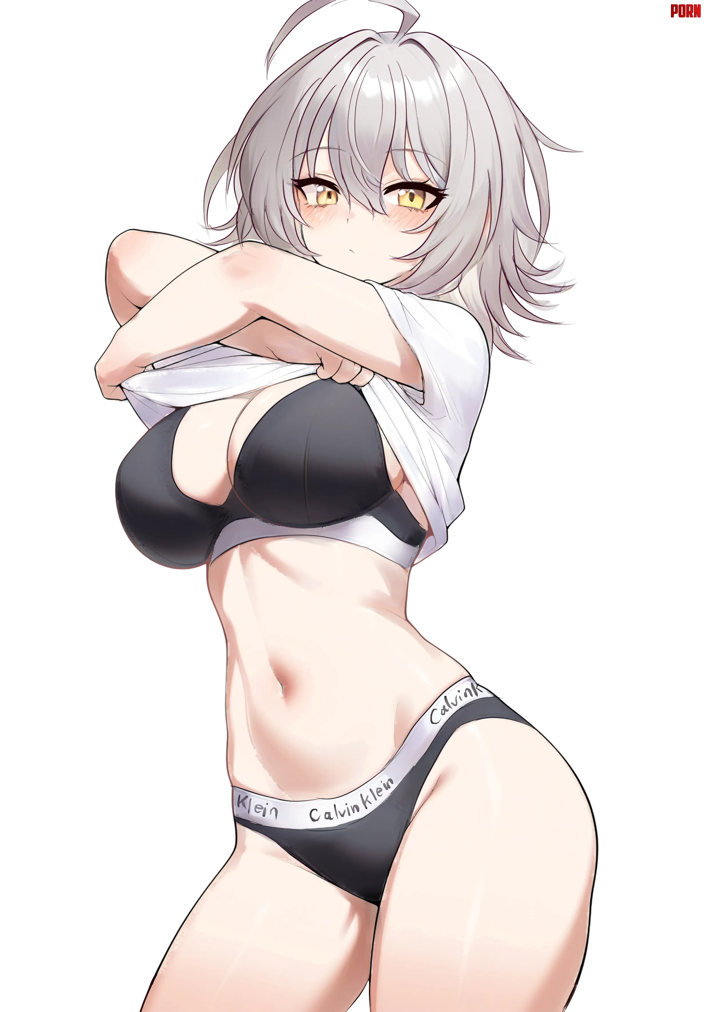 Jeanne d'Arc Alter getting undressed (MagBurubon) [Fate/Grand Order] by Adventurous_Row3305