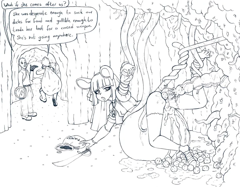 Thumbnail Tentacle Trouble with Tammy | HentaiBeast by EnigmusPrime