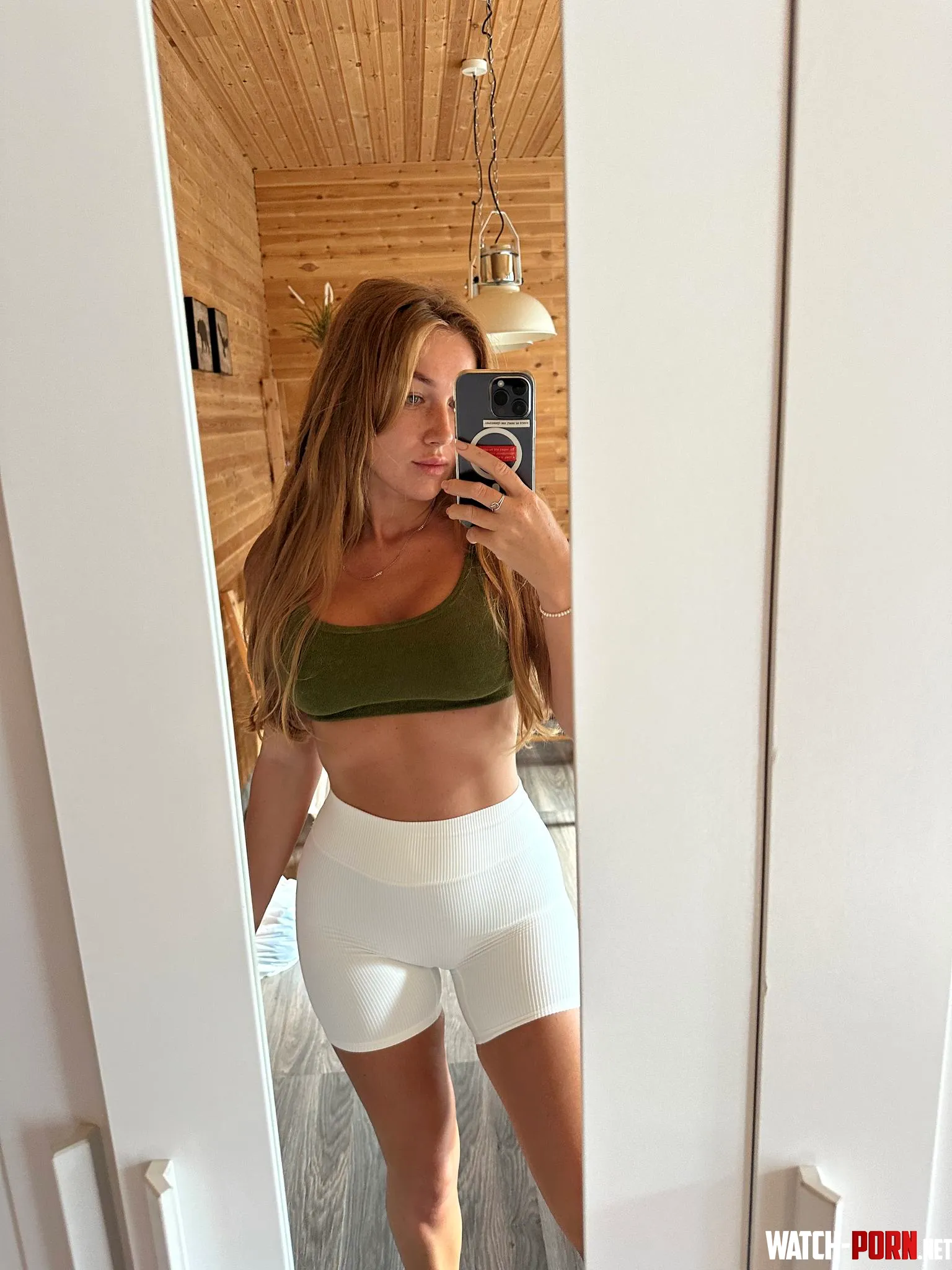 My white shorts making a pretty bold statement by PumpkinAino