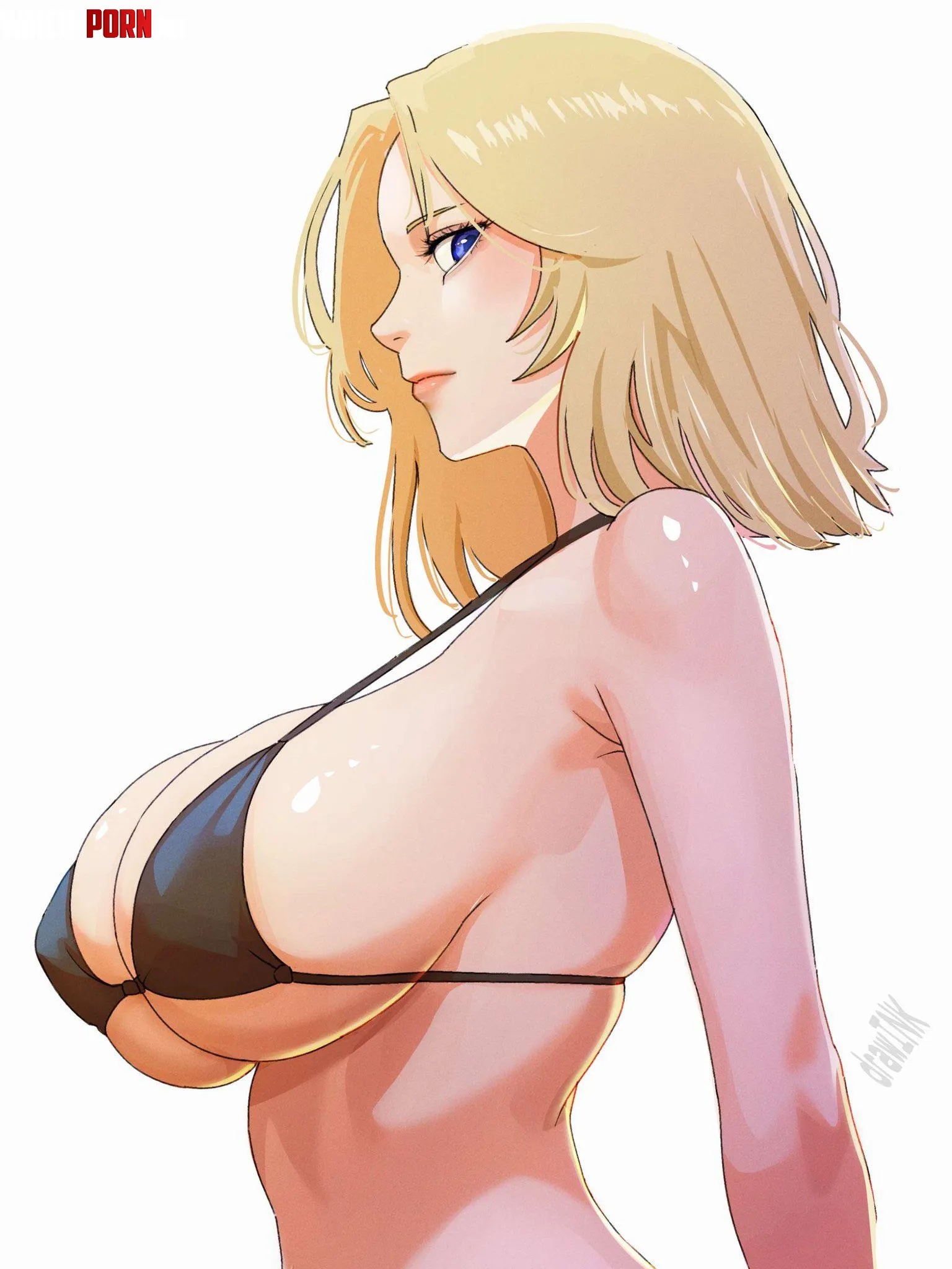 Rangiku side boobs (DrawINK2) by Silent_Steak_9540