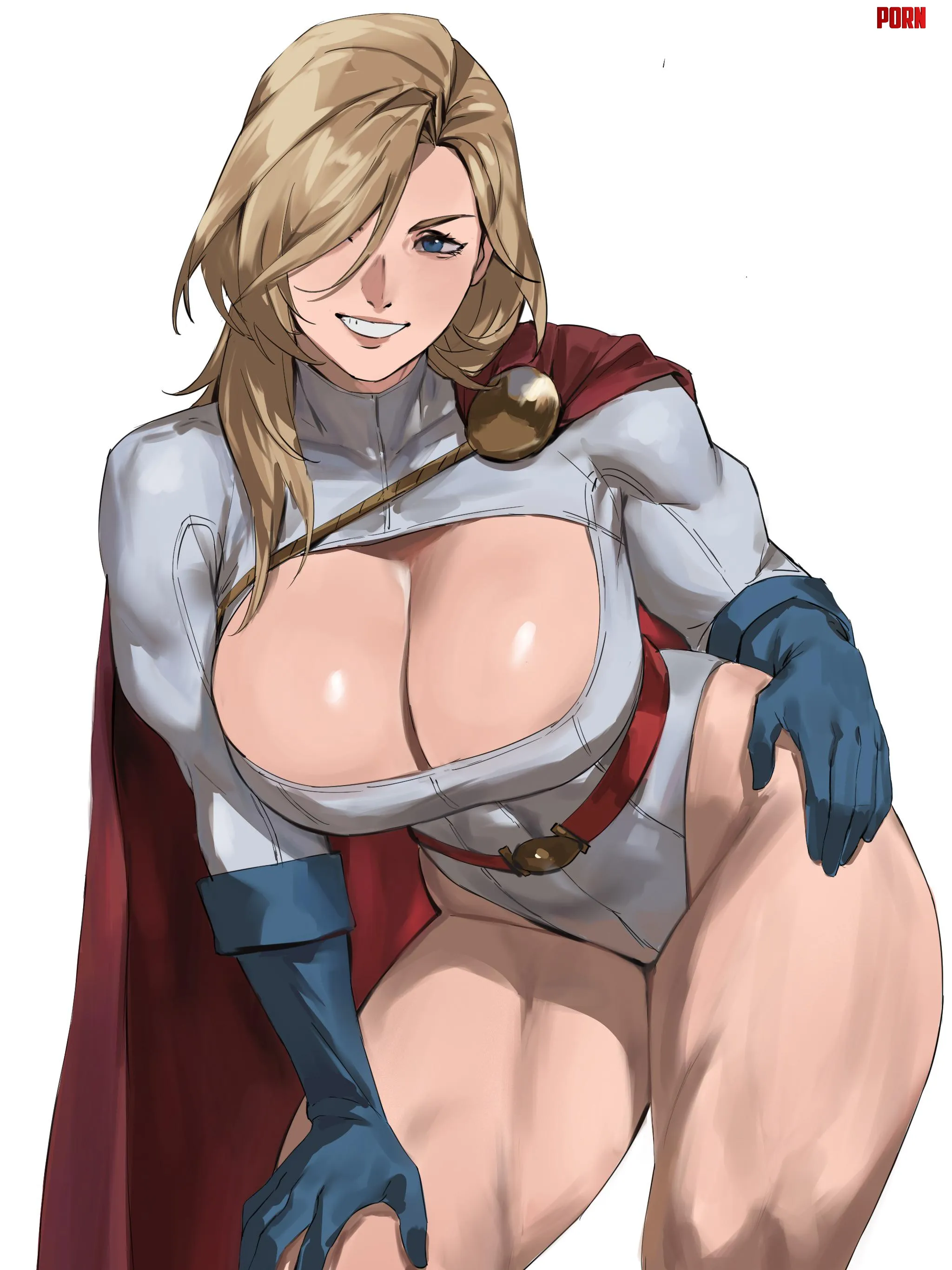 Power Girl (透明屿) [DC] by Silent_Steak_9540