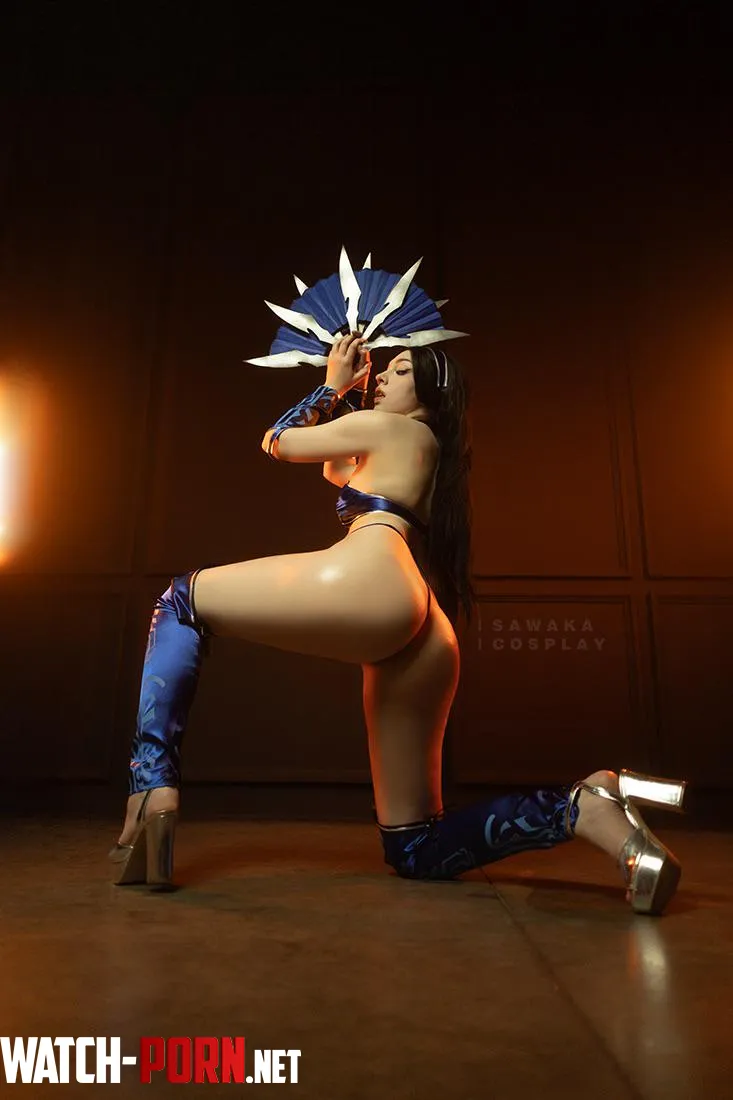 Kitana cosplay from Mortal Kombat by Sawaka by Sawakate