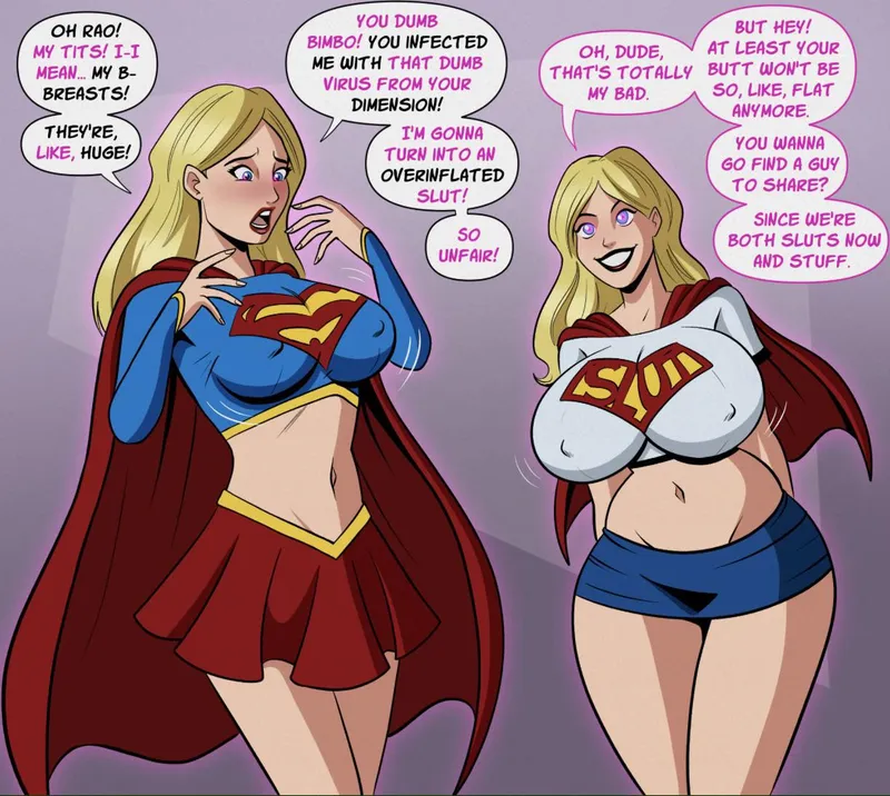 Thumbnail Transformation Revelation: Inter-Dimensional Bimbo Virus by Polmanning