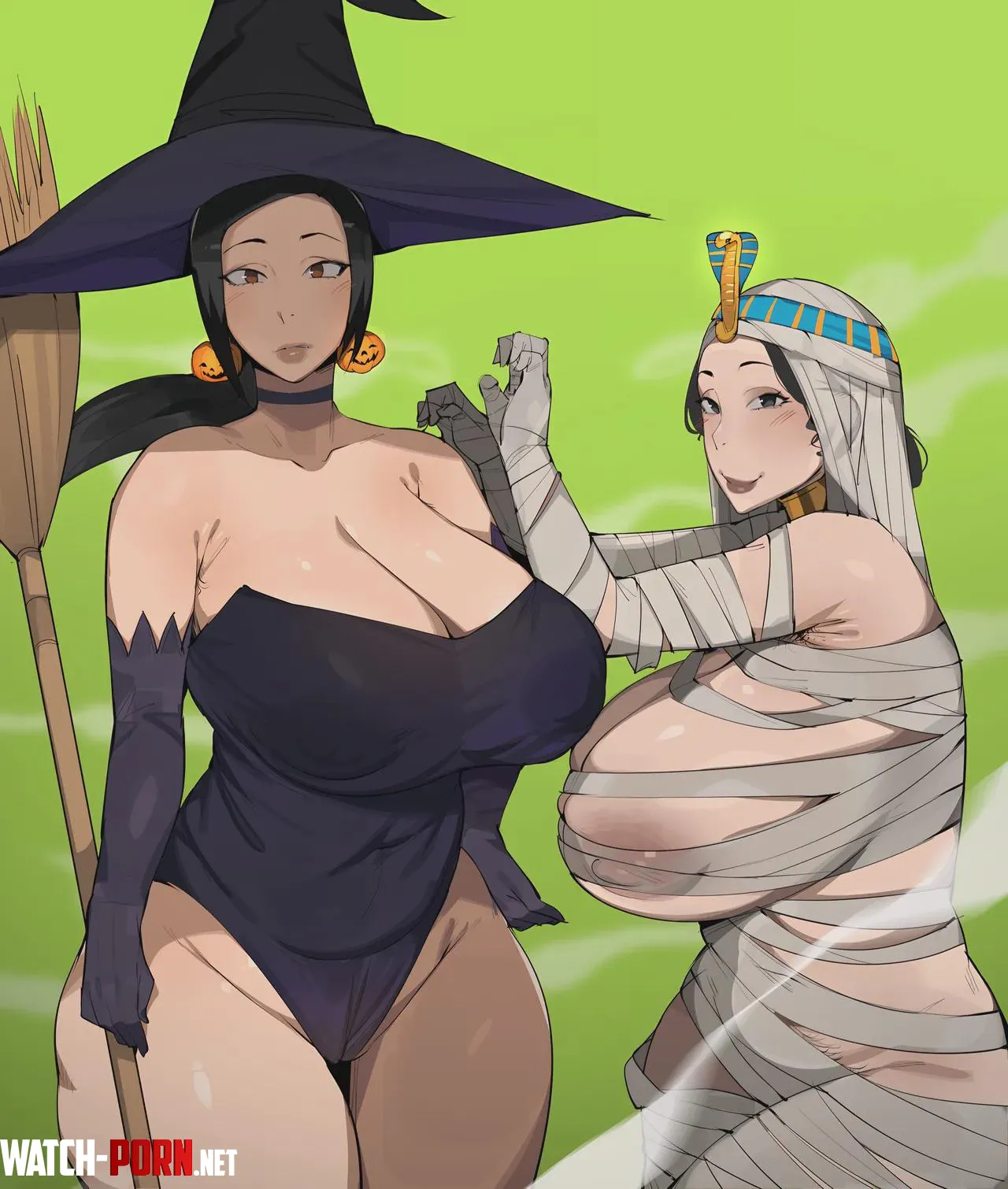 mummy milf with thic hot aunt hina by momscomic_org