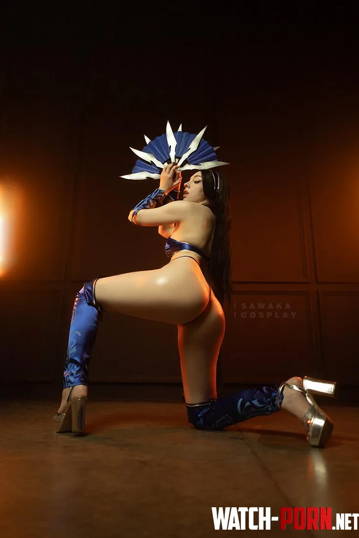 Kitana cosplay from Mortal Kombat by Sawaka by Sawakate