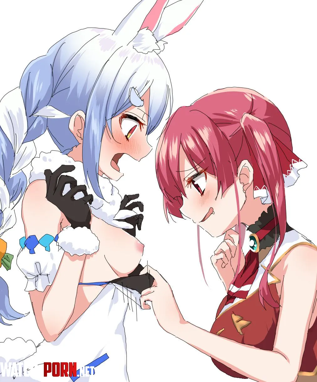 Can’t resist the perky Pekotitties (ウサギ公爵) [Hololive] by ENFanatic