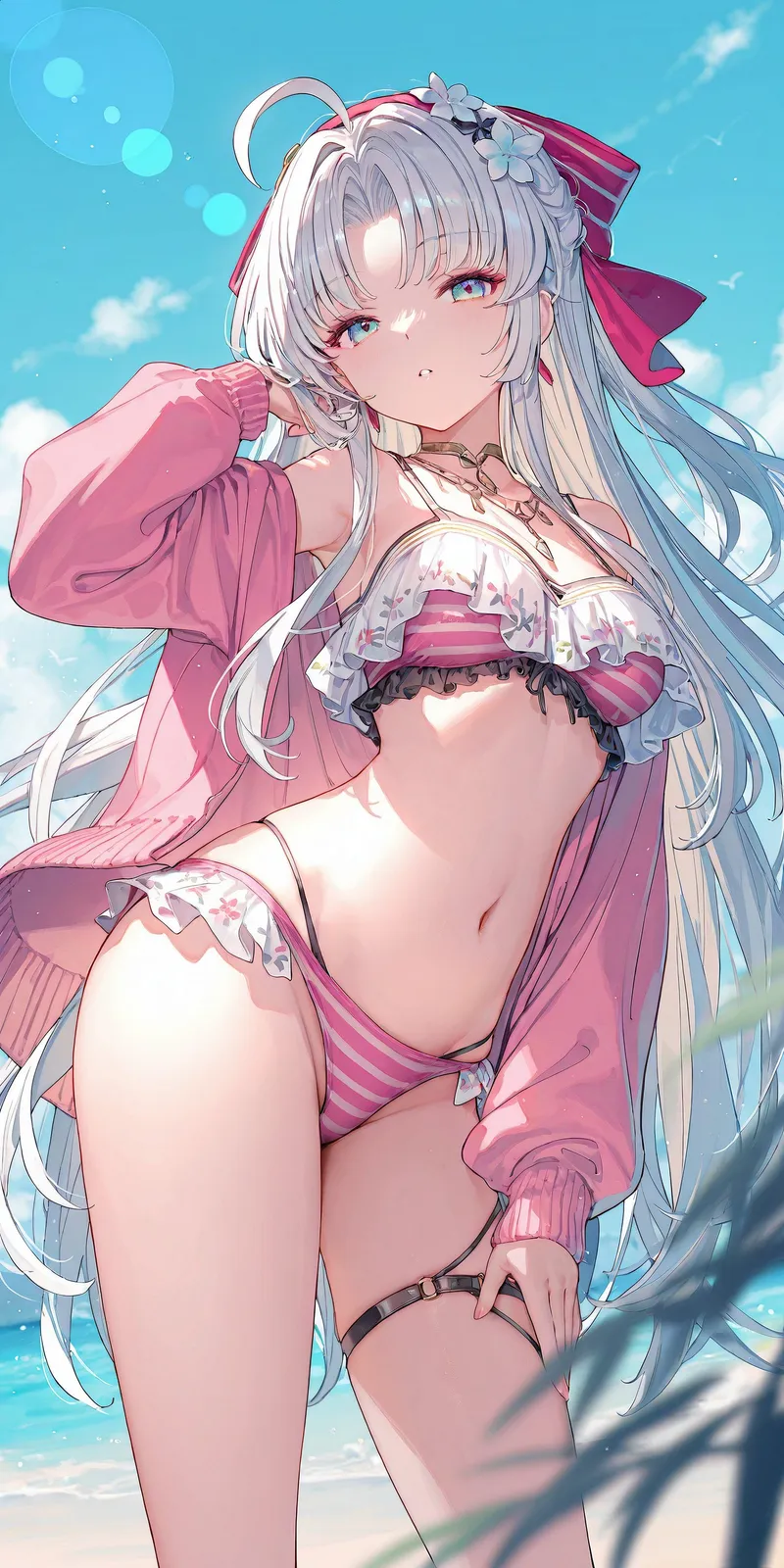 Thumbnail Dive into the World of Carlotta from Wuthering Waves: An Animemidriff Feature