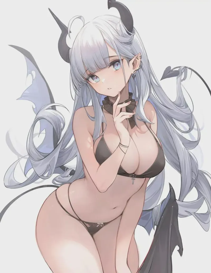 Thumbnail Demonic Beauty Unleashed: Posing MonsterGirl | Kamilamua