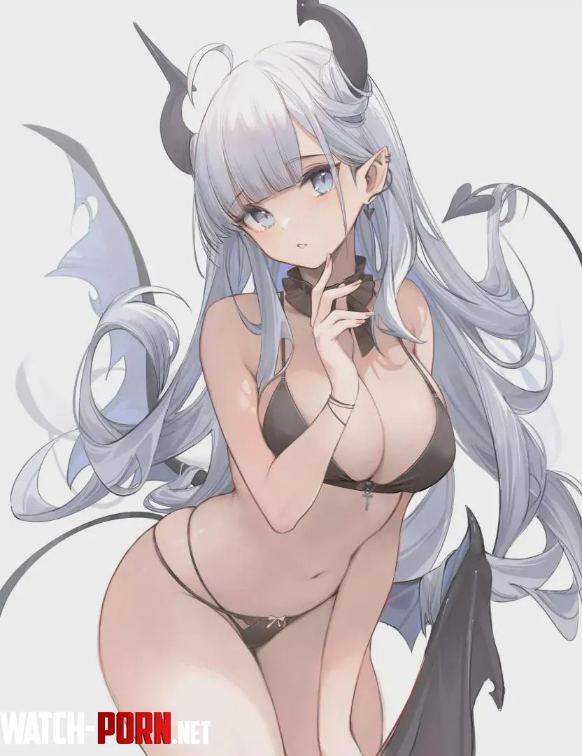 Demon girl posing [Original] by Kamilamua
