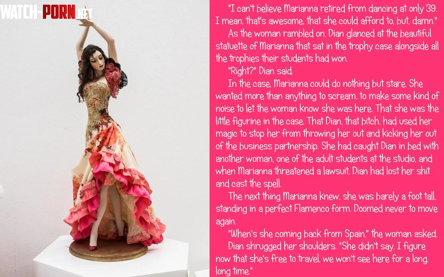 New Caption! Marianna's Retirement by Lost-Day-5036