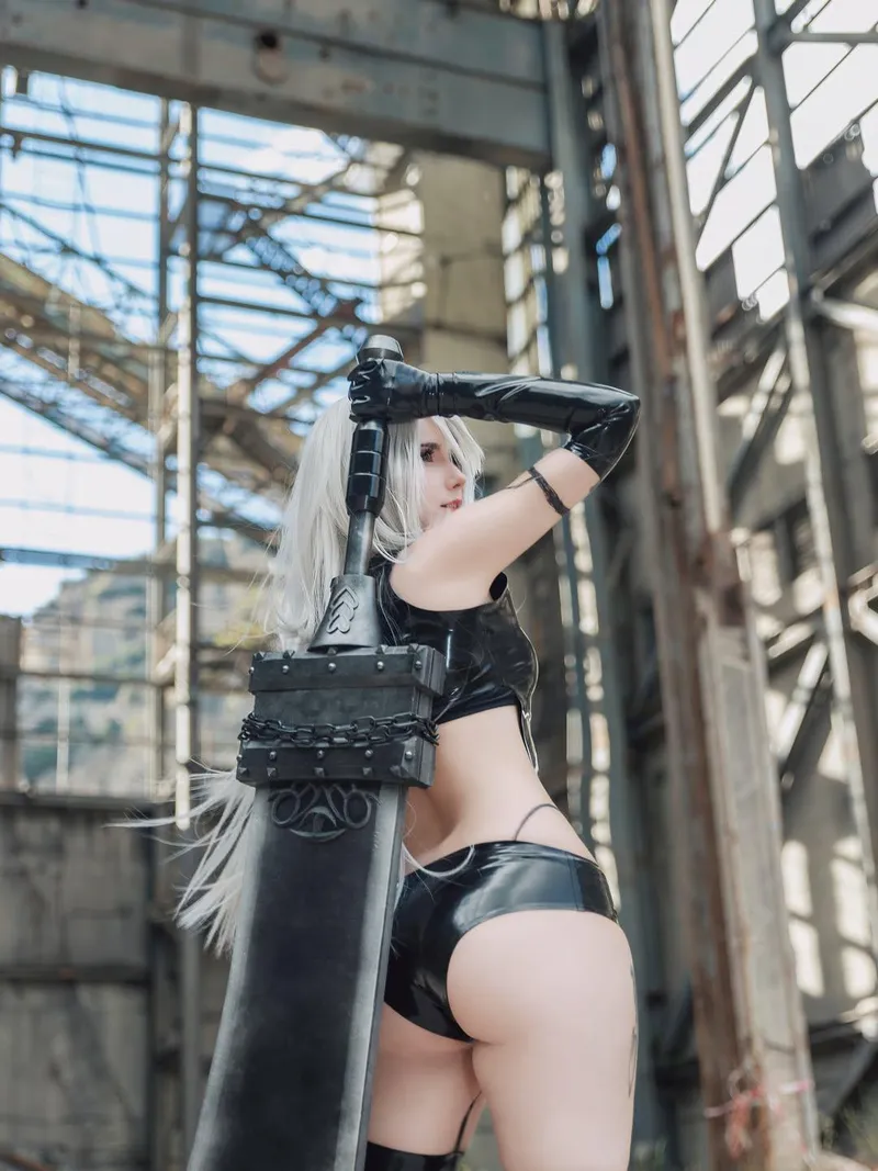 Thumbnail Aloeveraiskawaii Presents A2's Deadly Lil Butt in CosplayButts