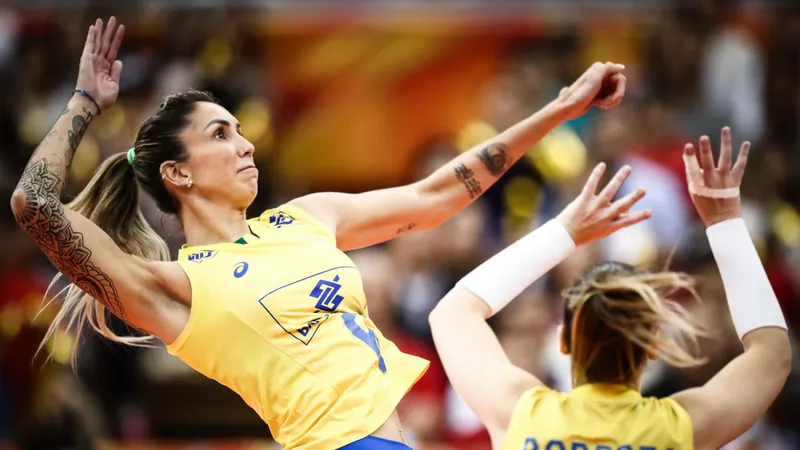 Thumbnail ElinoreDoll Introduces Thaisa Daher: VolleyballGirls Marvel