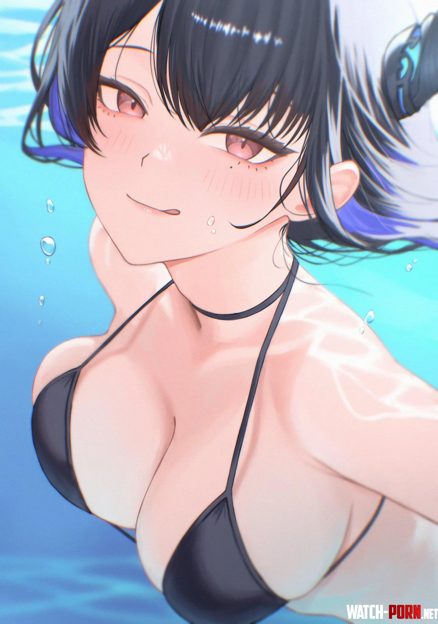 Going for a swim [Hololive] by xSoulsaber