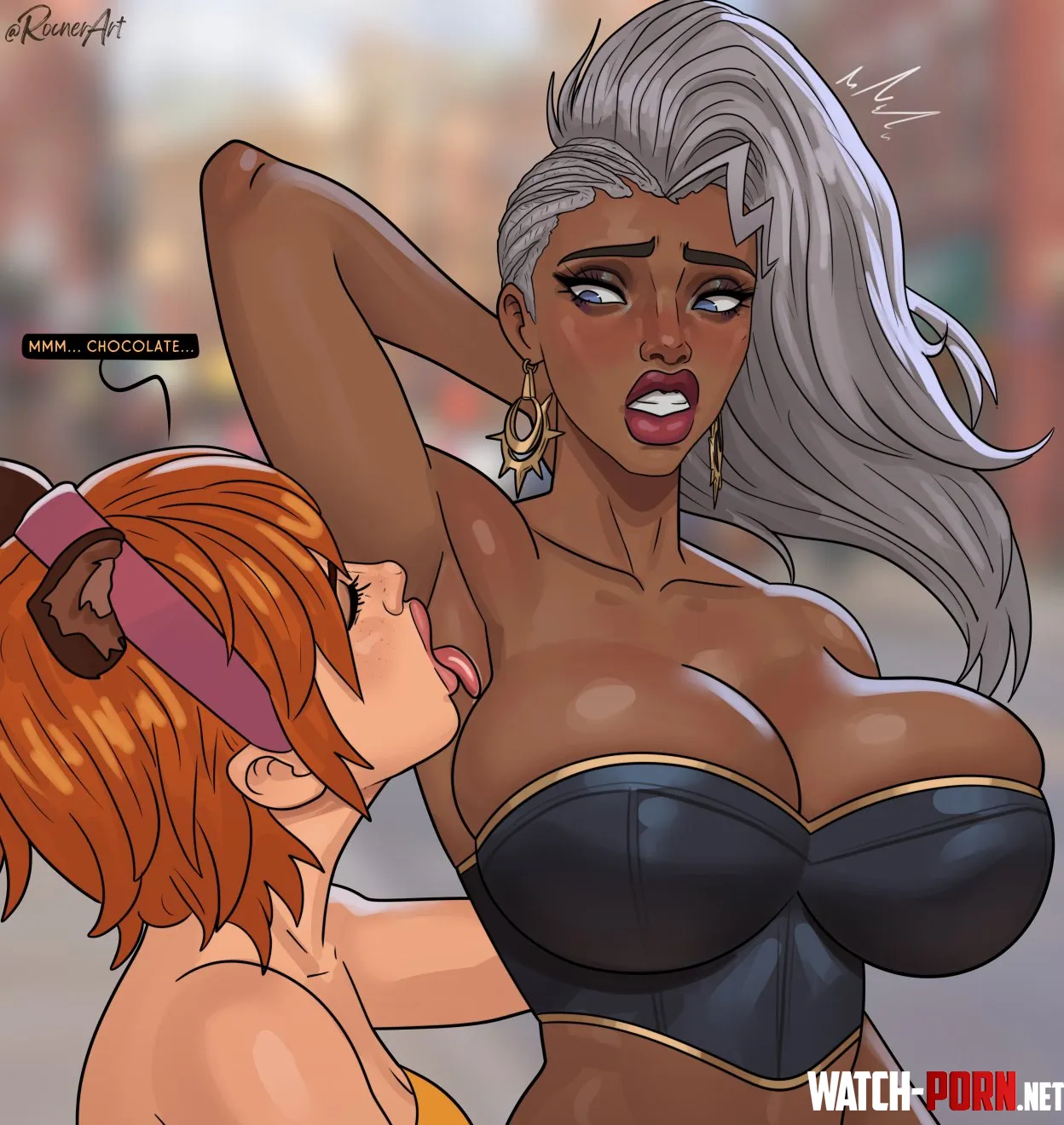 Storm tastes like chocolate (Rocner) [Marvel Rivals] by Poke-Oji