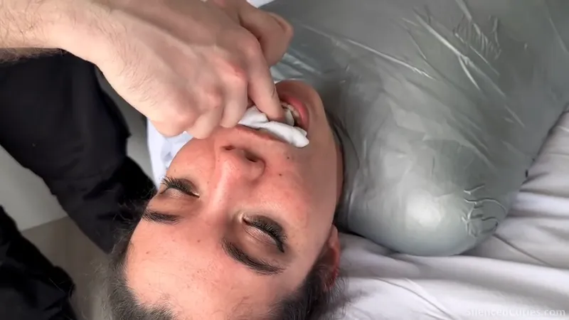 Thumbnail SilencedCuties' Mummification of Addy Unfolds Dramatically | damselsindistress