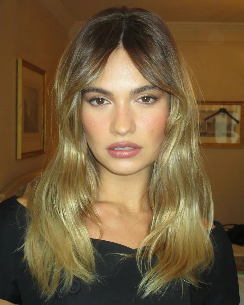 Thumbnail Lily James Stuns in the PrettyGirls Collection | An Iconic Beauty
