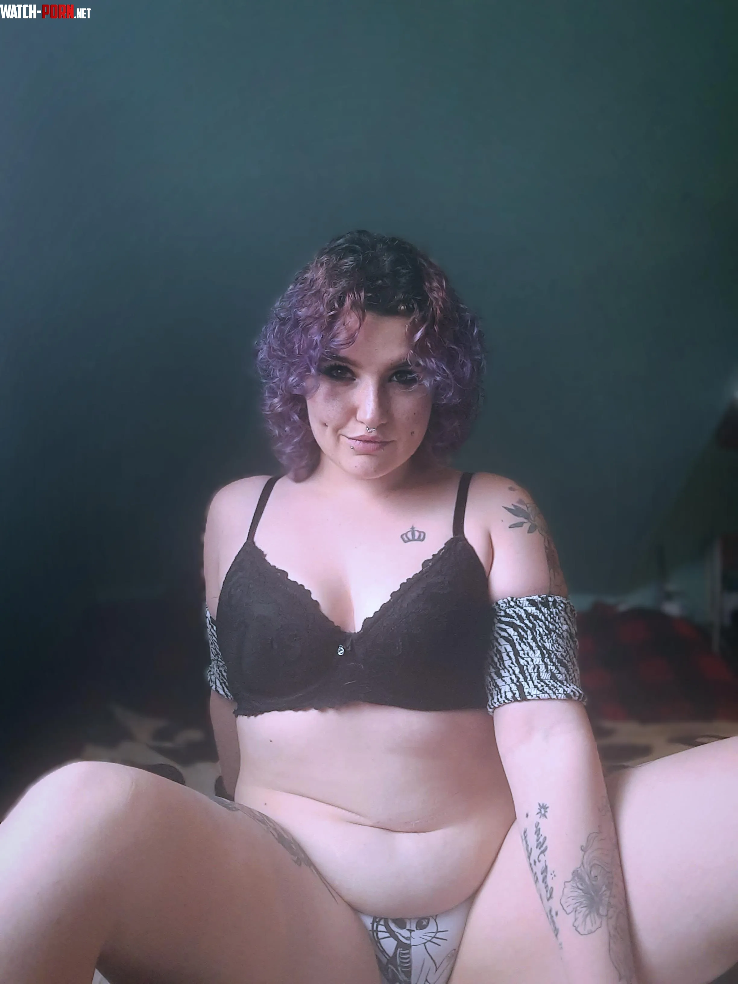 Kinda missing my purple hair by GothMilf_OF