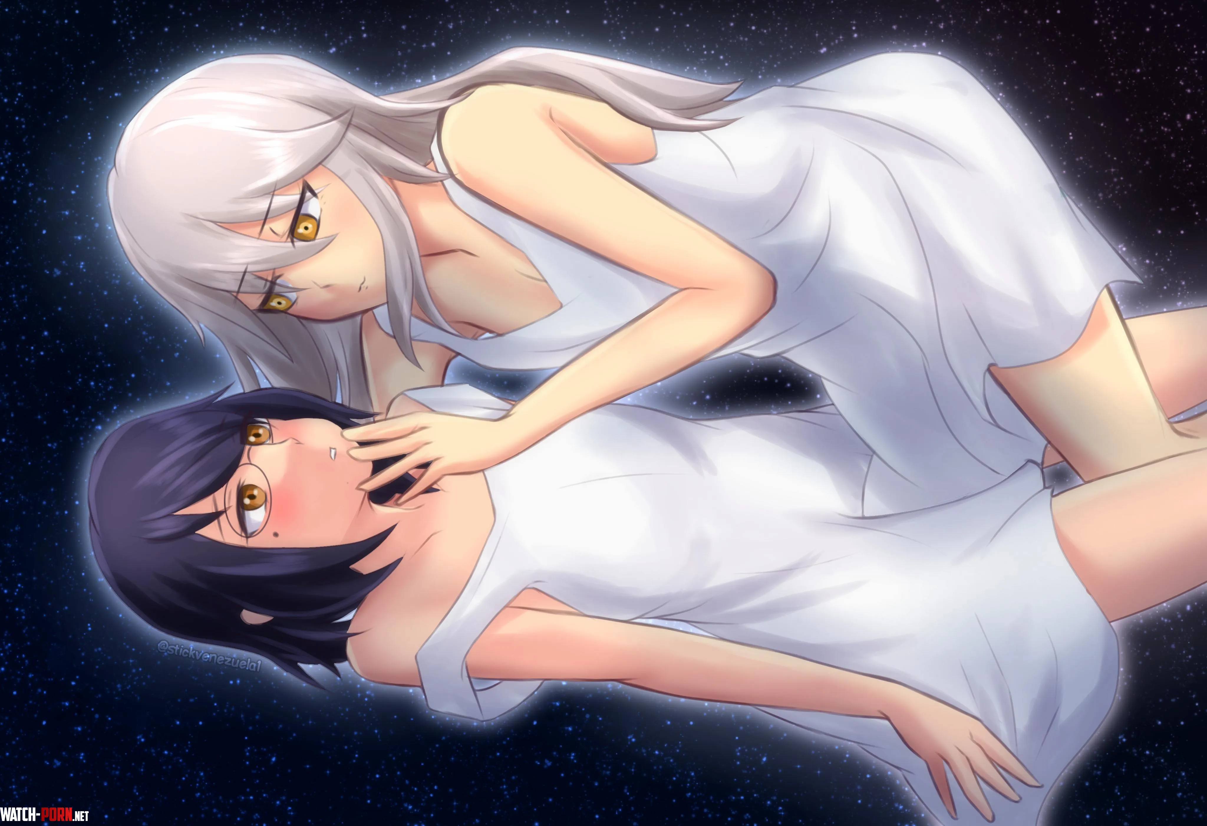 Under the same starry sky [Original] by stickvenezuela