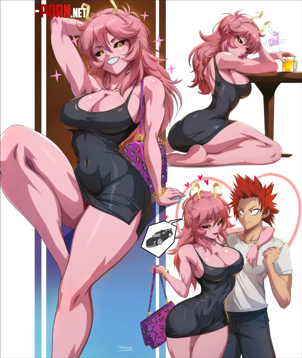 Mina Ashido (Felox08) [My Hero Academia] by TheKuroOji