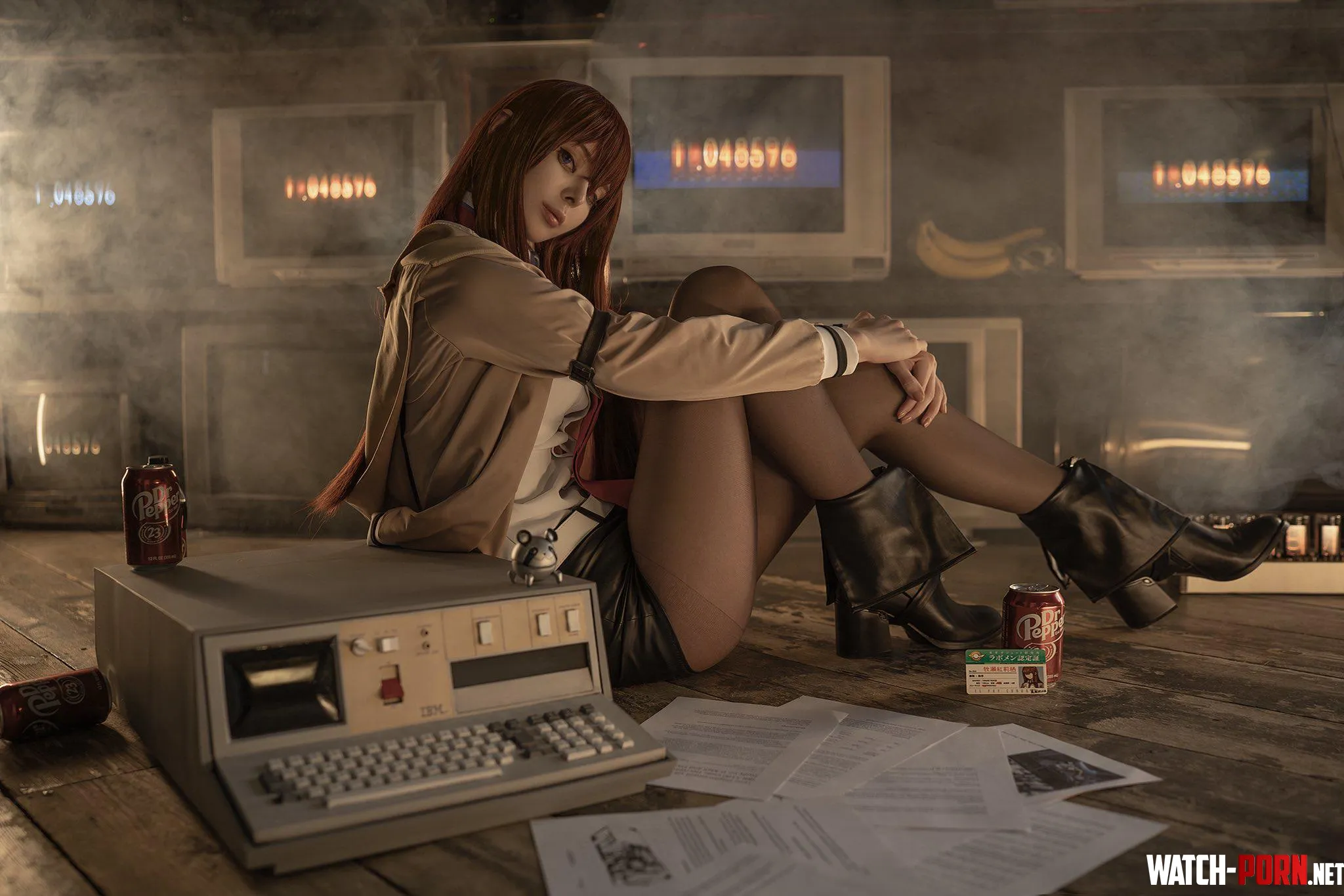 Kurisu Makise from Steins;Gate by me by _vinnegal