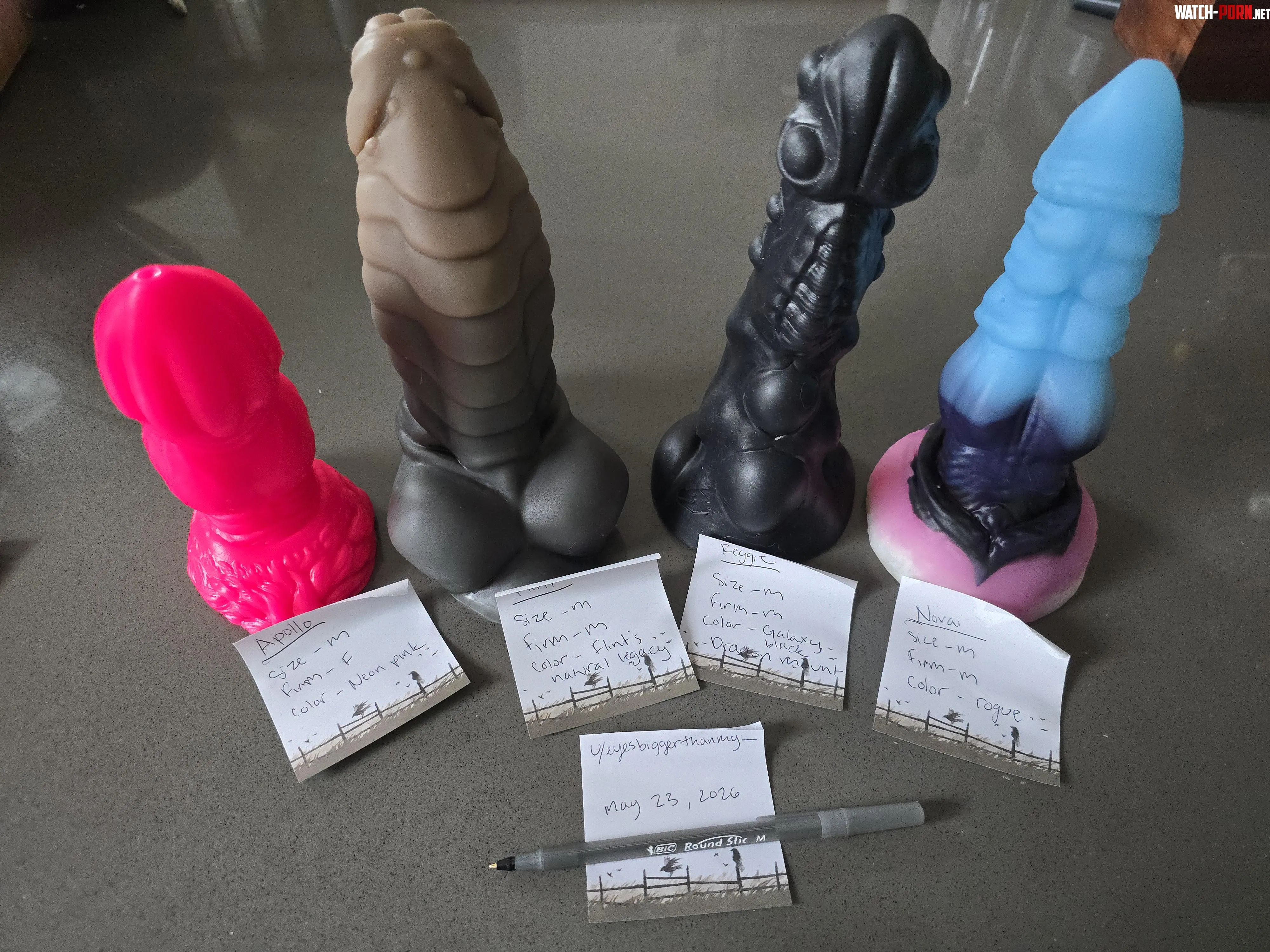 [WTS] Flint, Apollo, Reggie, and Nova by eyesbiggerthanmy_