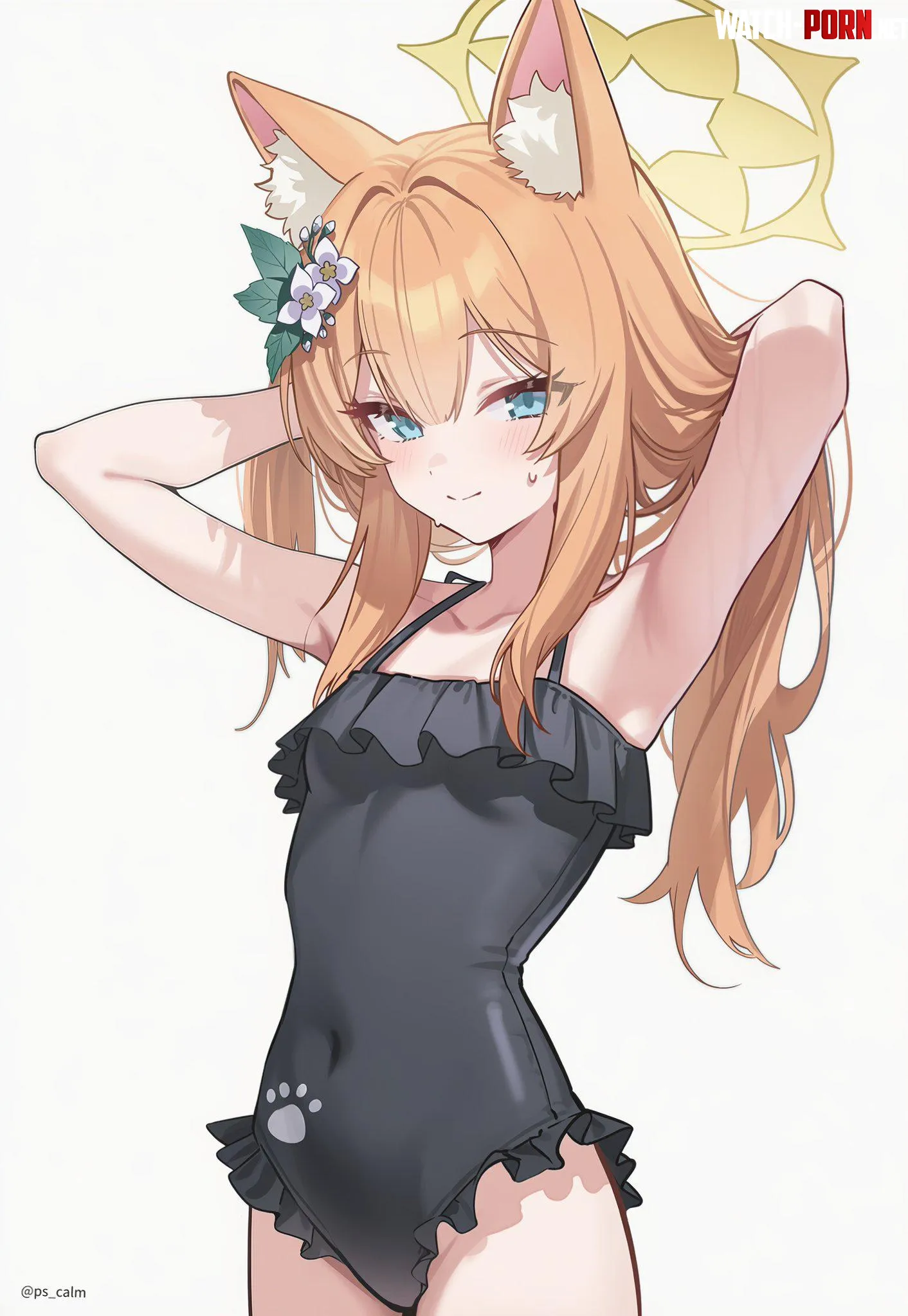 Mari in swimsuit by konosubak