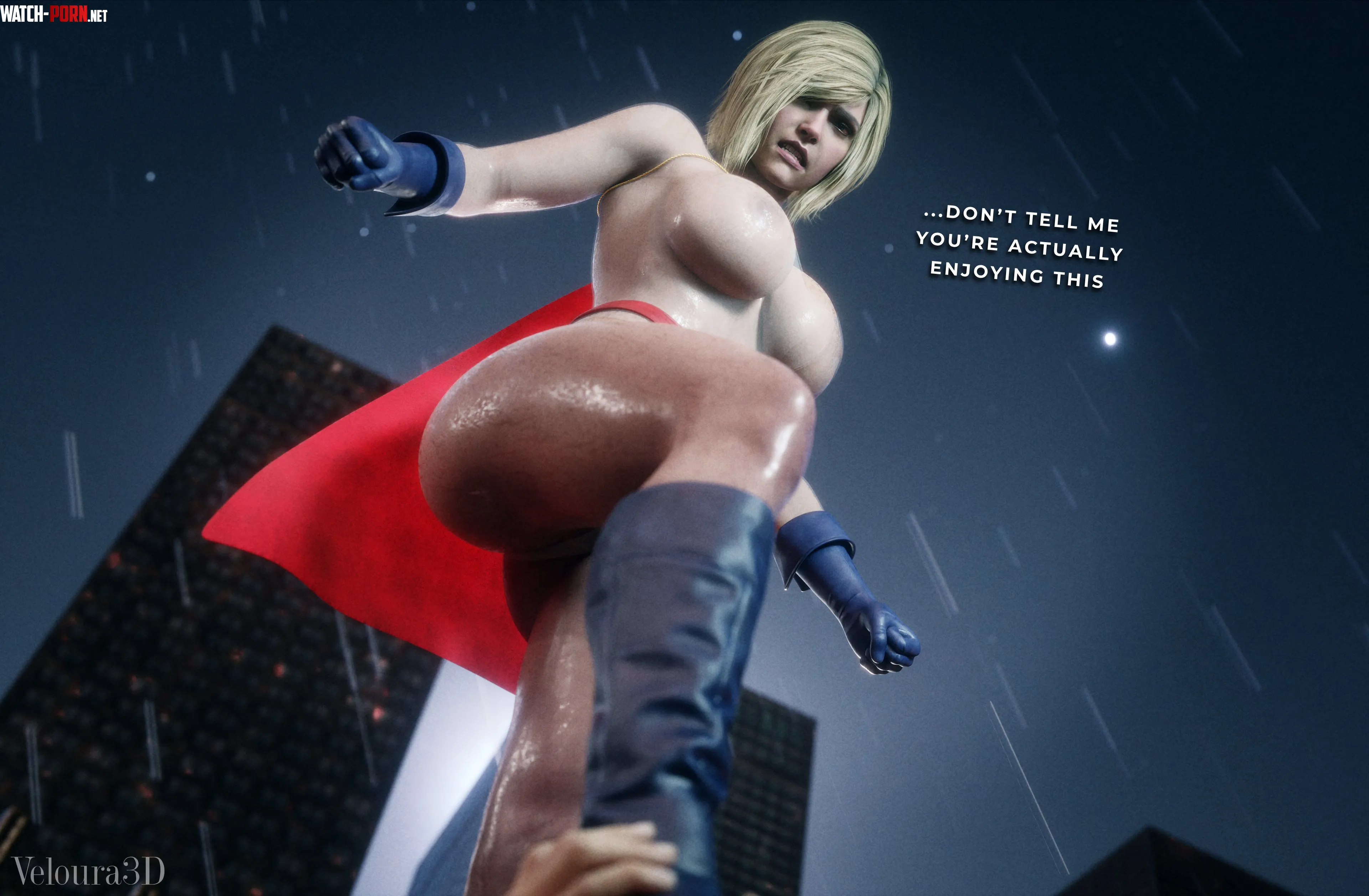 Power Girl (Veloura3D) [DC] by Poke-Oji