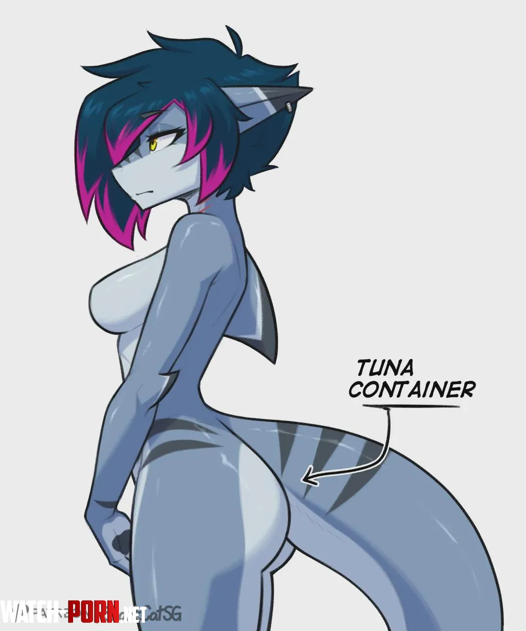 Tuna Container [F] (Sharkcatsg) by soft_smirk