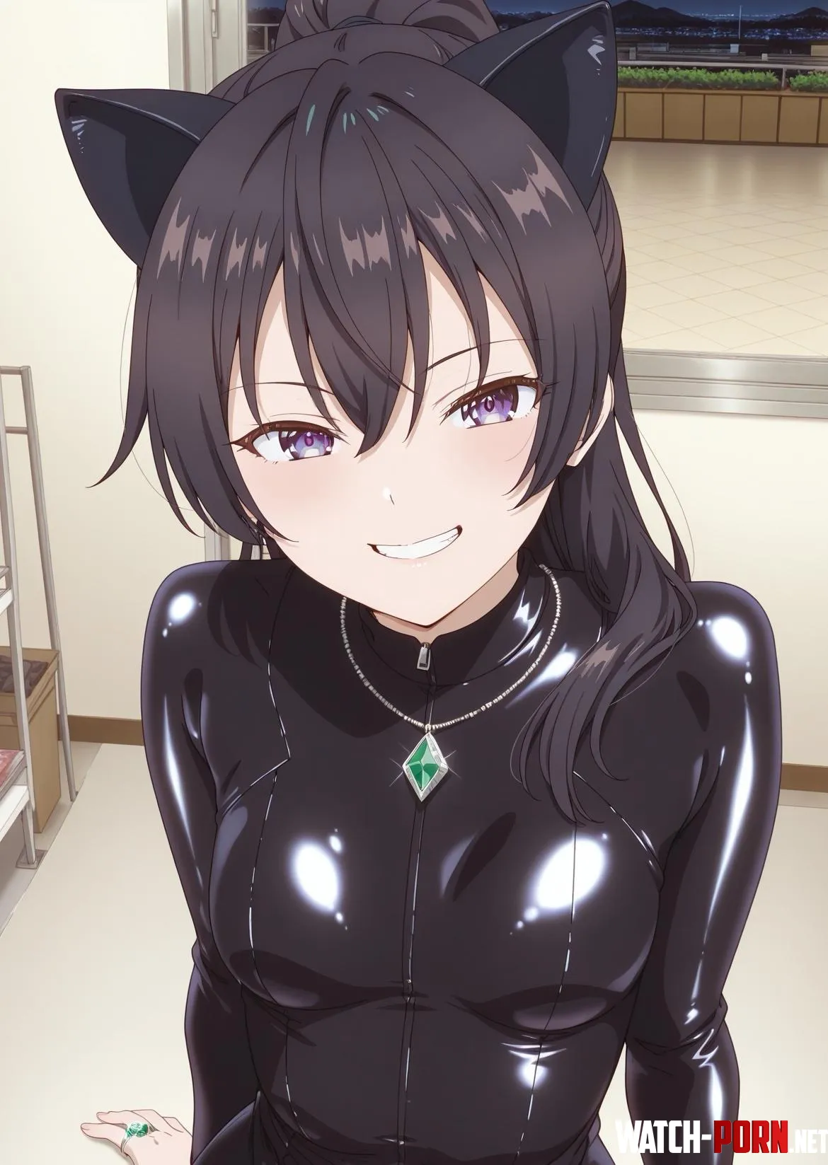 Catsuit Yuki Suou [Roshidere] by WoolsonDaSheep