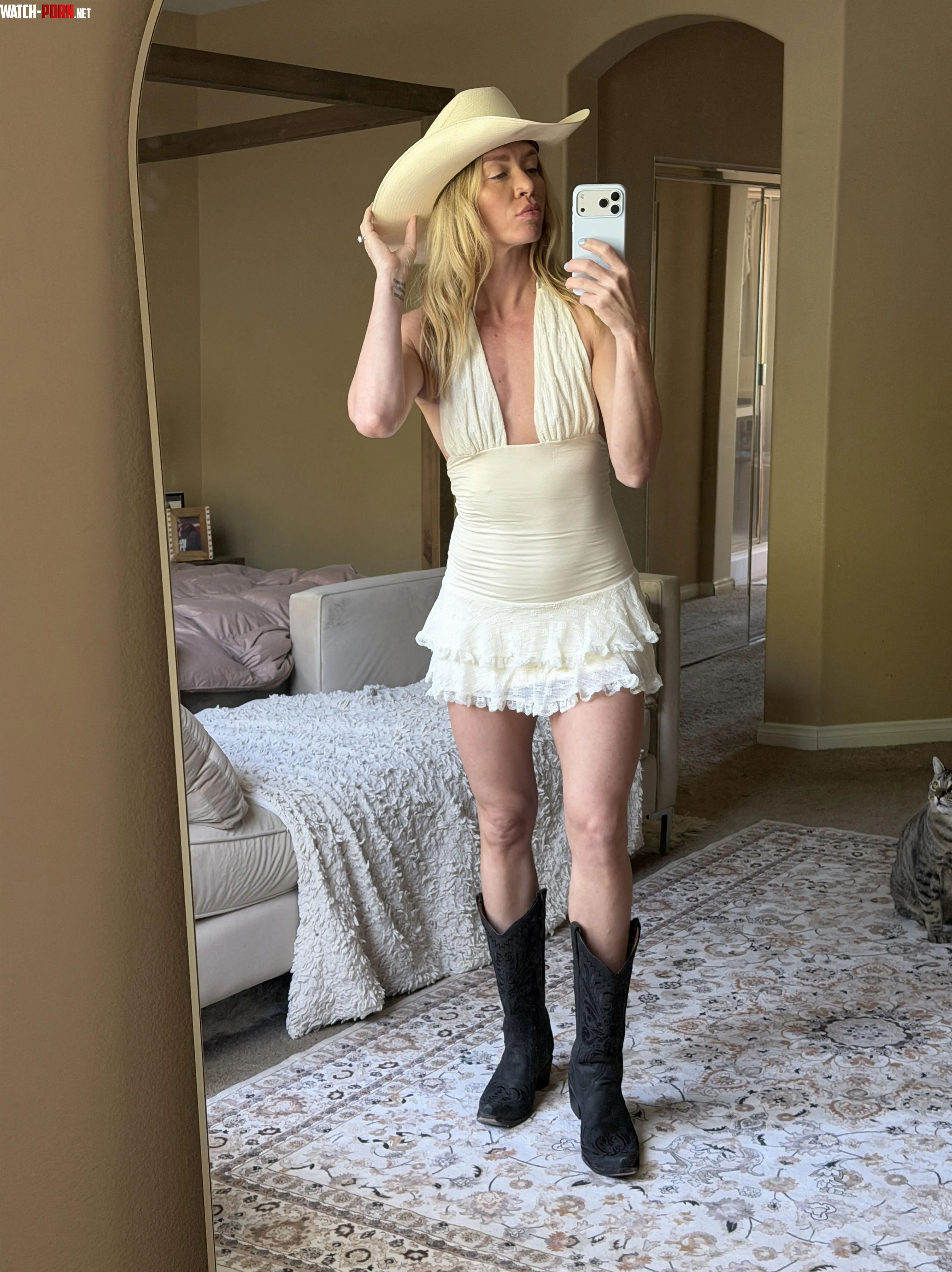 tight dress on my body by MeetMyHotwifeB