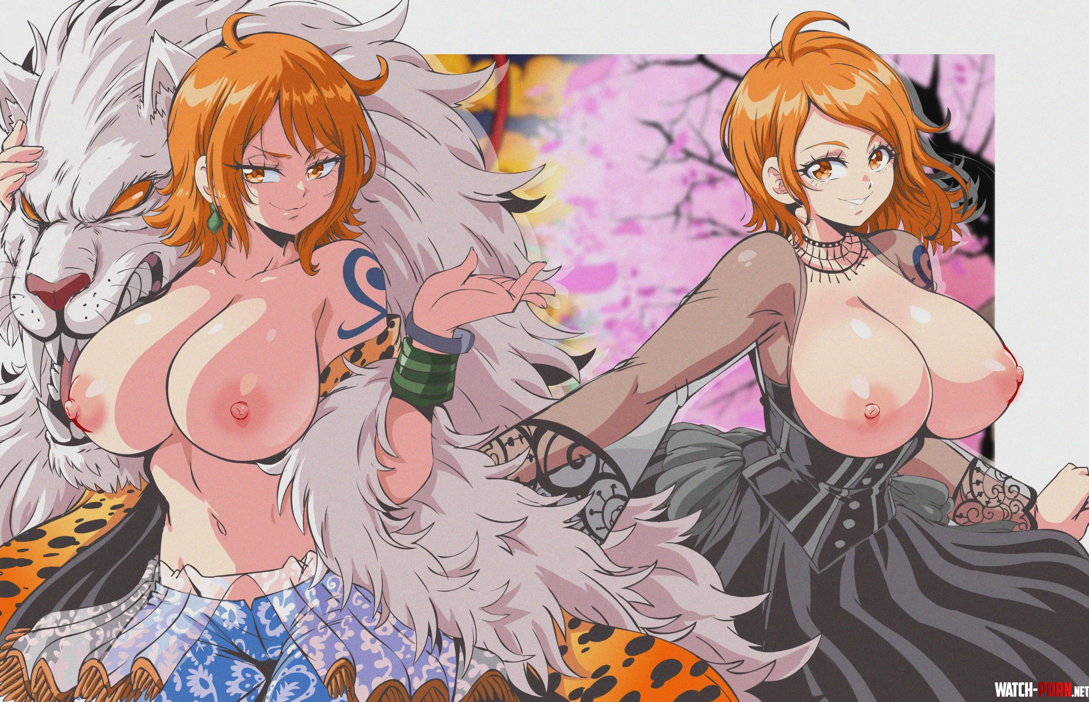 Some Nami appreciation (lewdamone) [one piece] by Curious_Bilota