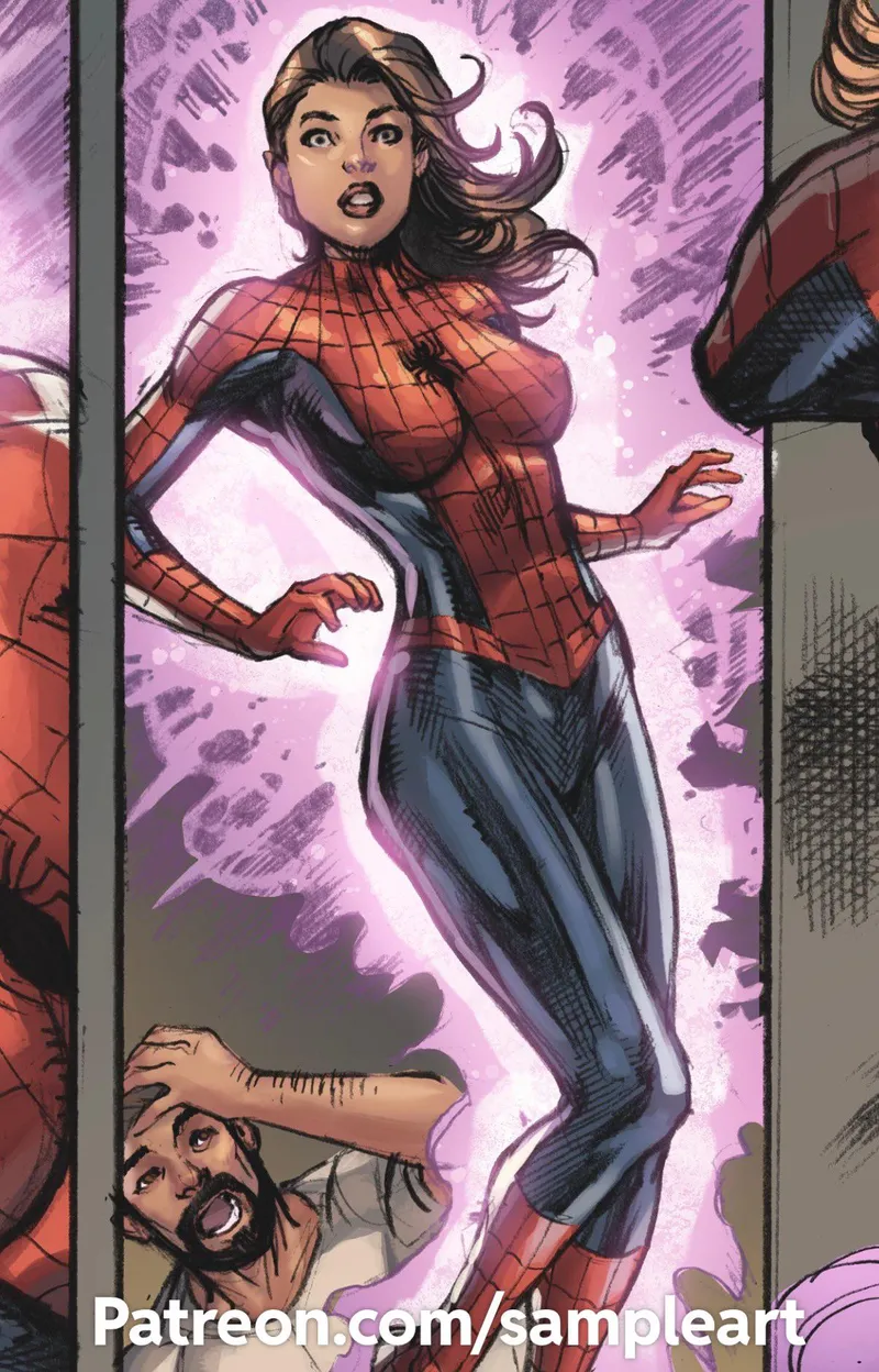 Thumbnail Gender-Swap Comic Creation: Spider-Man Transformed! by Sampleguy90