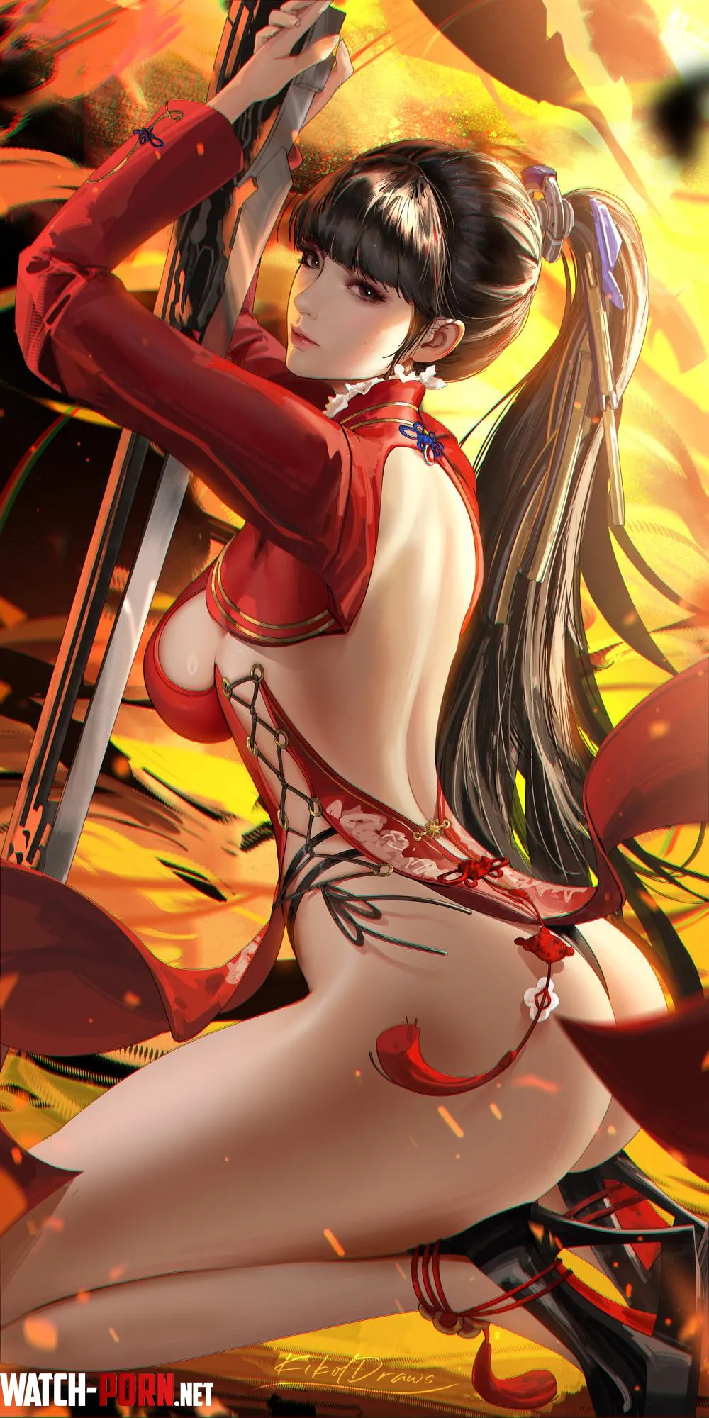 Crimson Wings Eve [Stellar Blade] by xSoulsaber