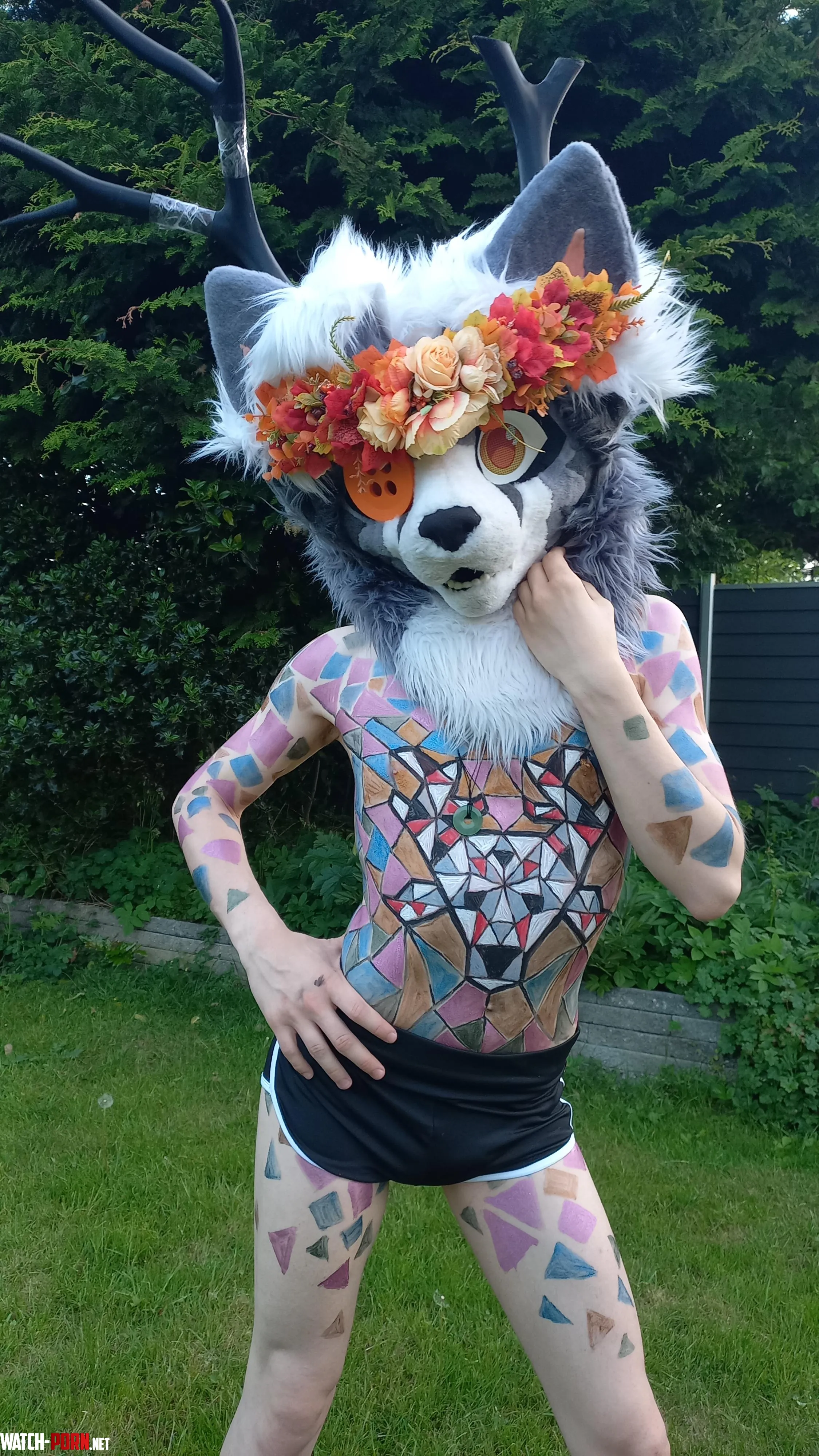 [Q] Stained Glass Deer! by TheDefiB
