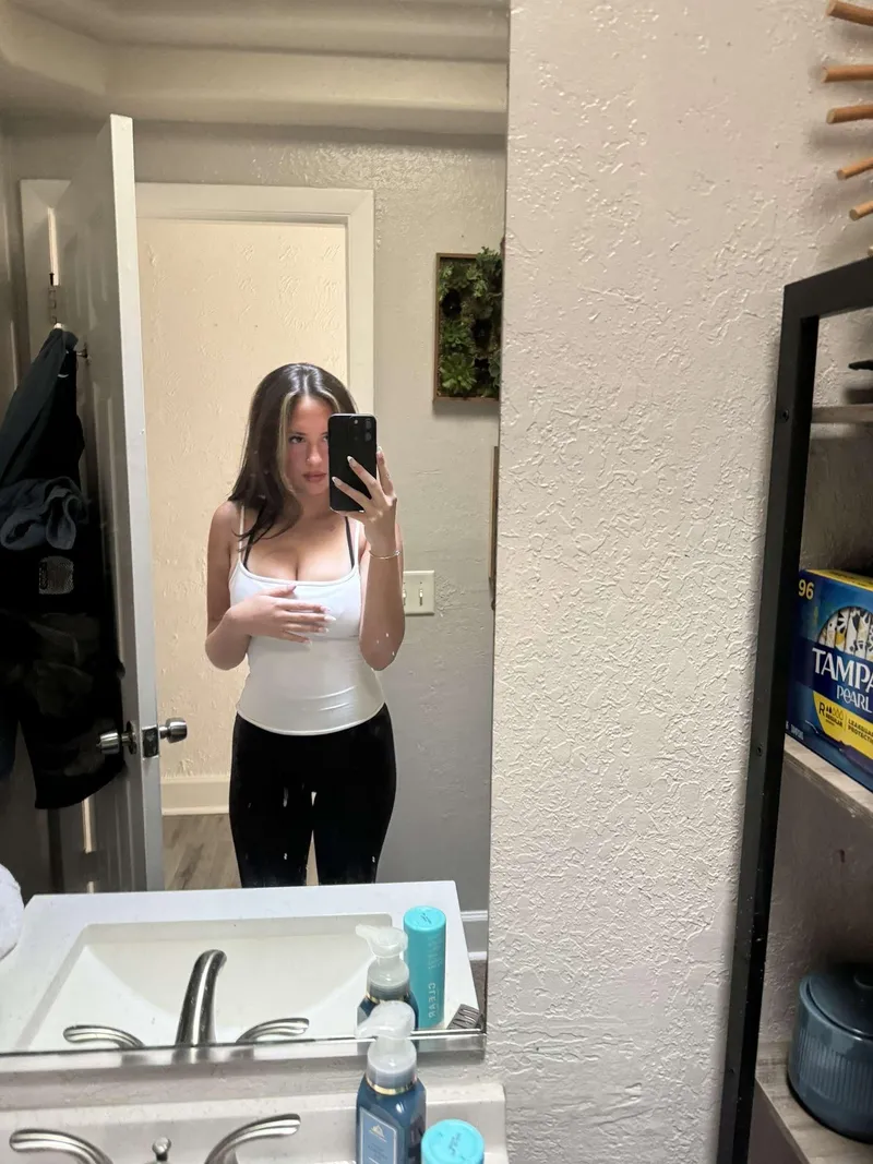 Thumbnail Curves Highlighted in White Croptop by jaxxskie