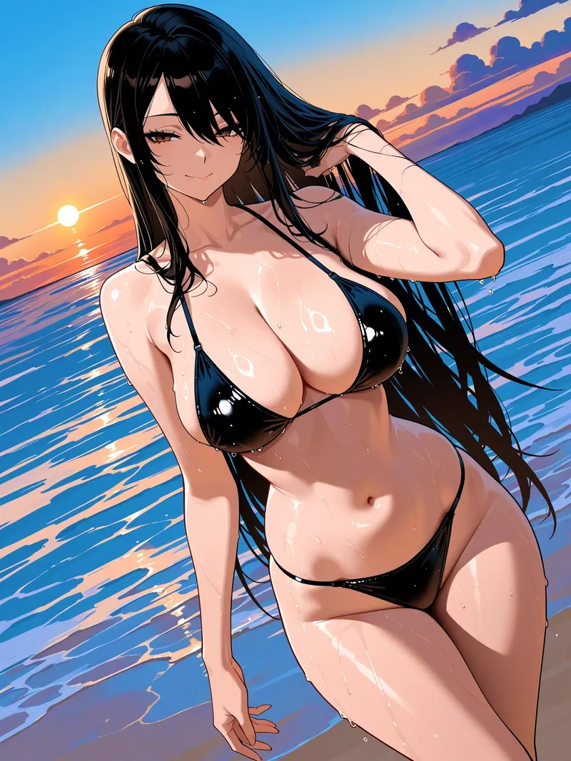 Thumbnail Dive into the Beauty of a Black Swimsuit: WoolsonDaSheep's Thoughts