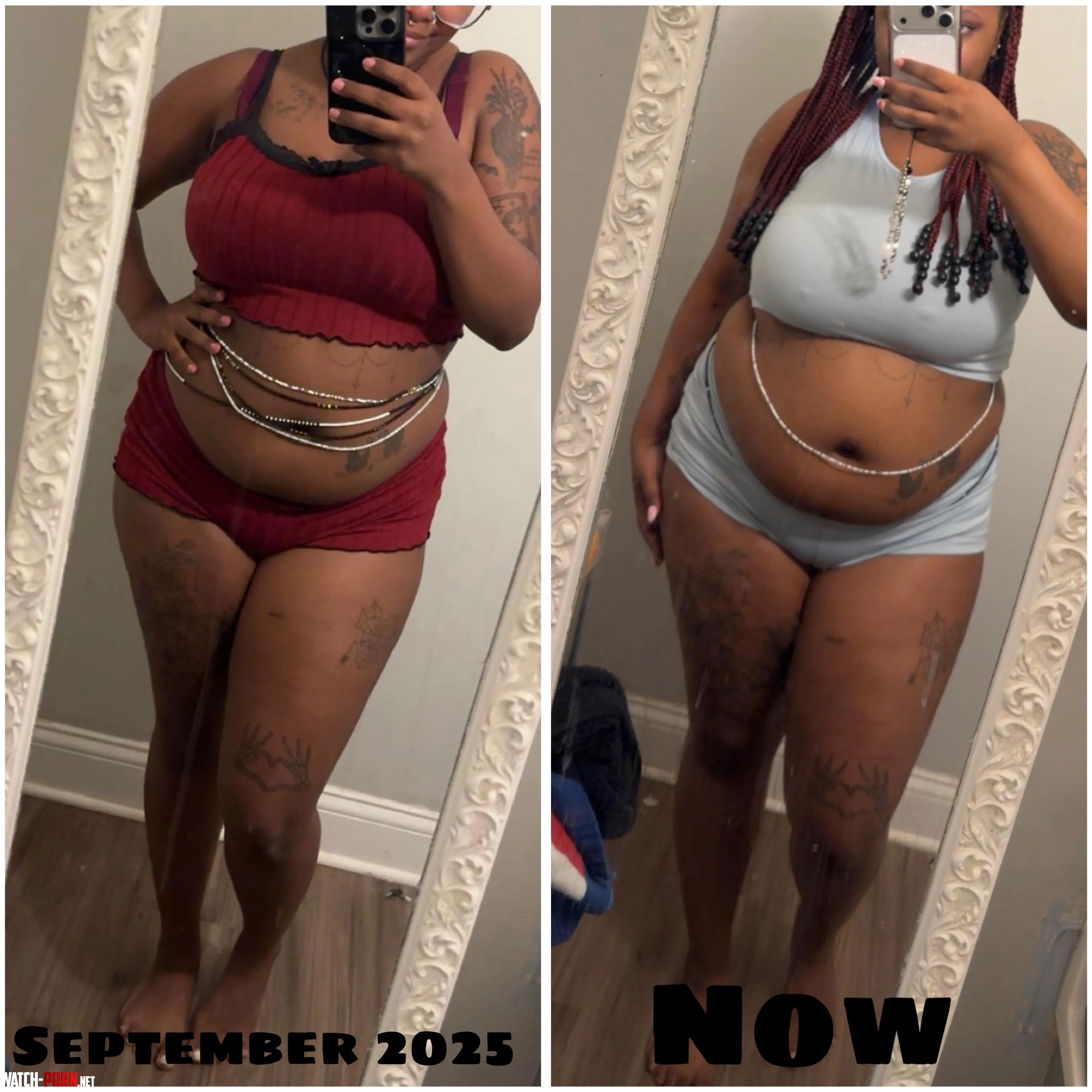 176 vs 203 🤤 Can you tell a difference? by Upper-Following1775