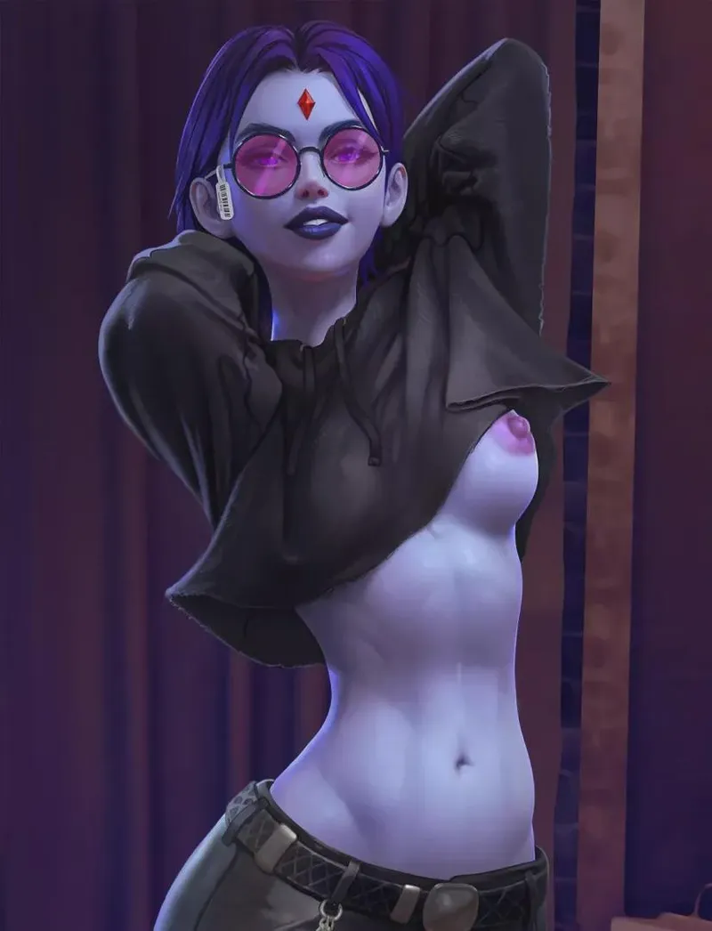 Thumbnail Exploring Raven's Sunglass Style with Atomicheartless | TeenTitansPorn
