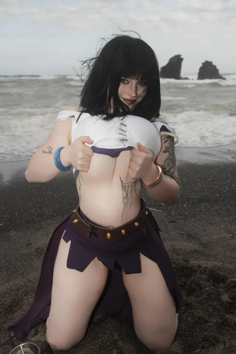 Thumbnail Kurokitsunexcos Unleashes: Lewd Nico Robin's Charms