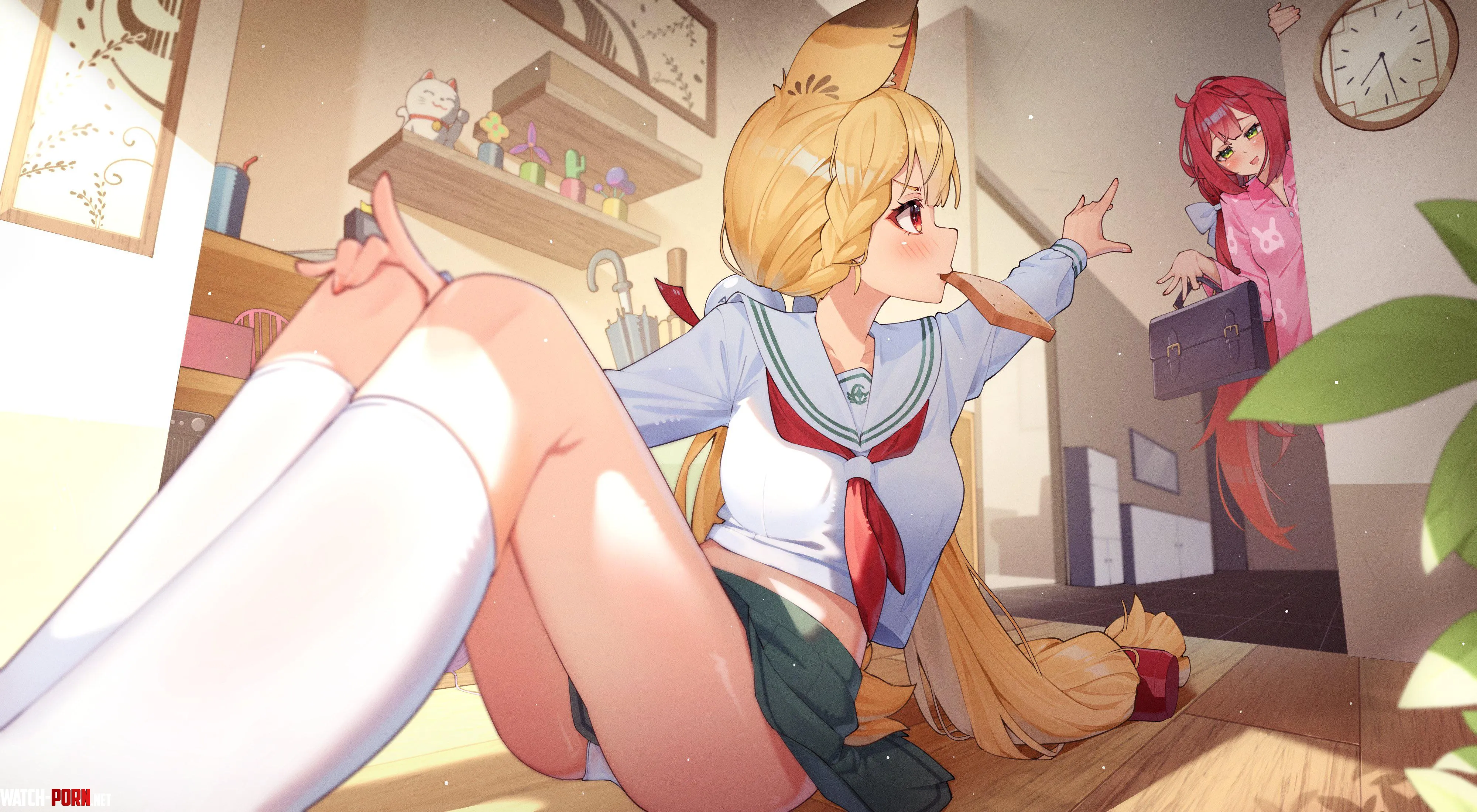 Late for school [Zenless Zone Zero] (Remmui) by Annual-Broccoli-8218