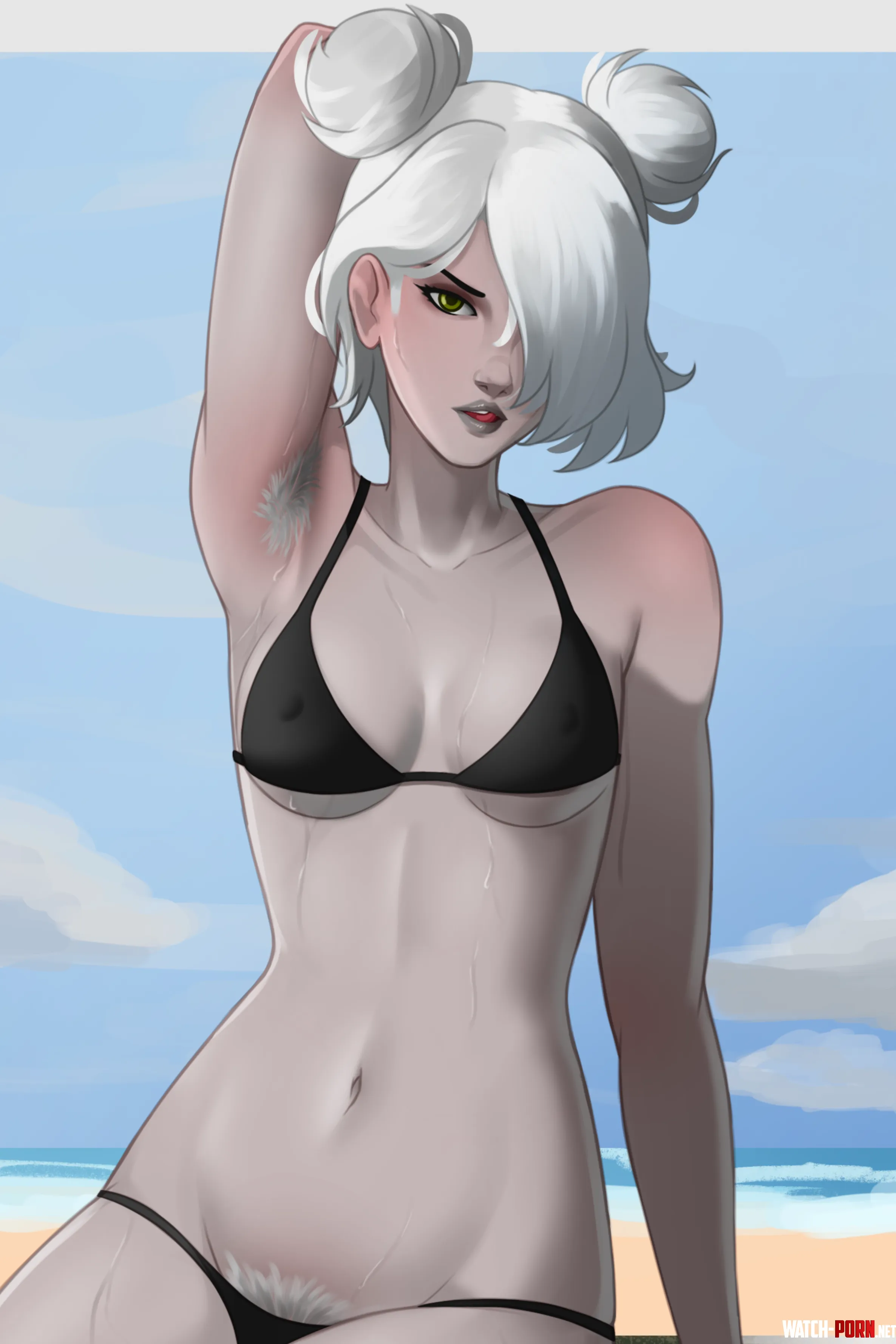 Graves with hairy pits [Deadlock] (mavexion) by Mavexion