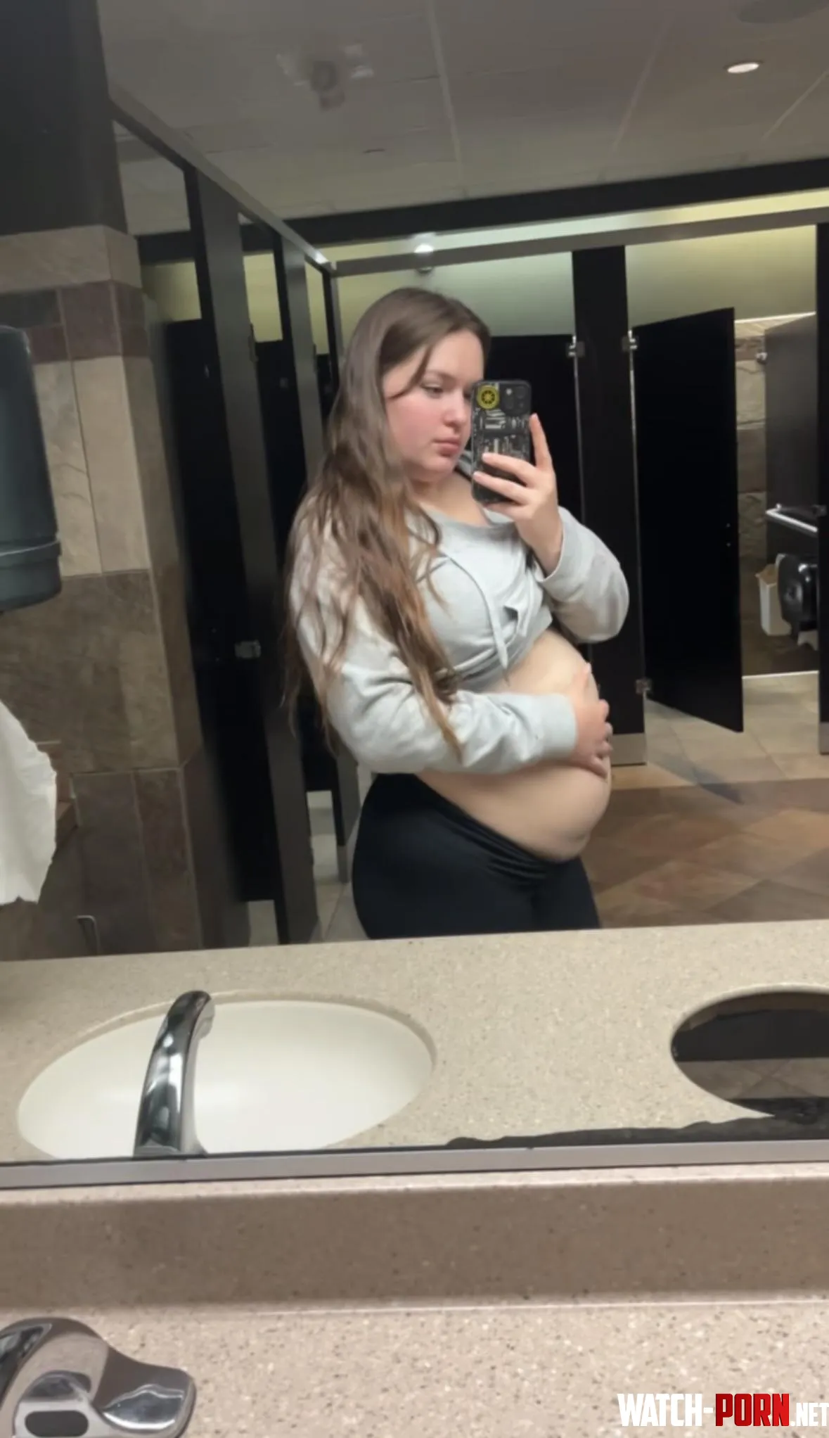 It’s up:) n out! Super big!😍 by thickie_belly_queen